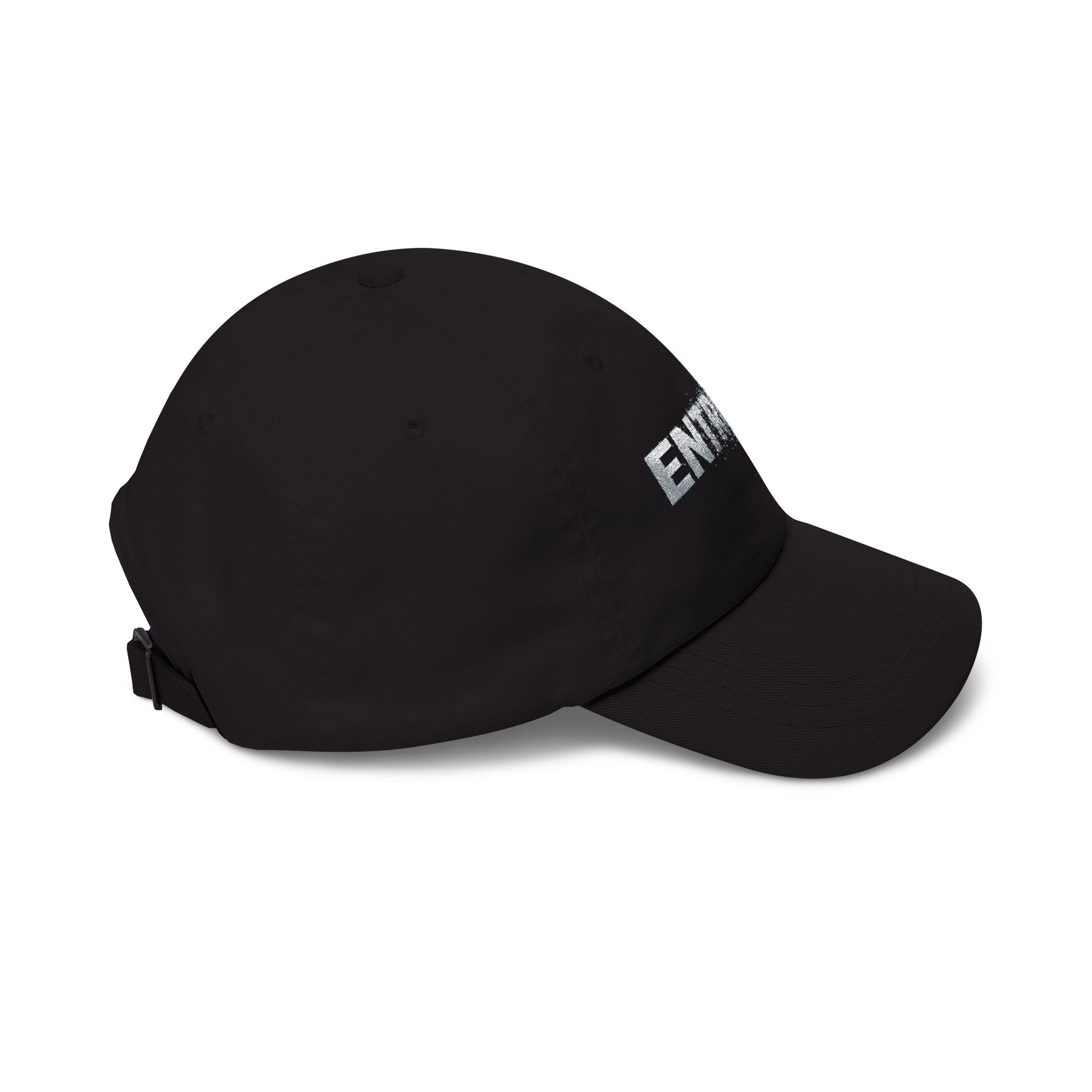 Entropy White Baseball Hat