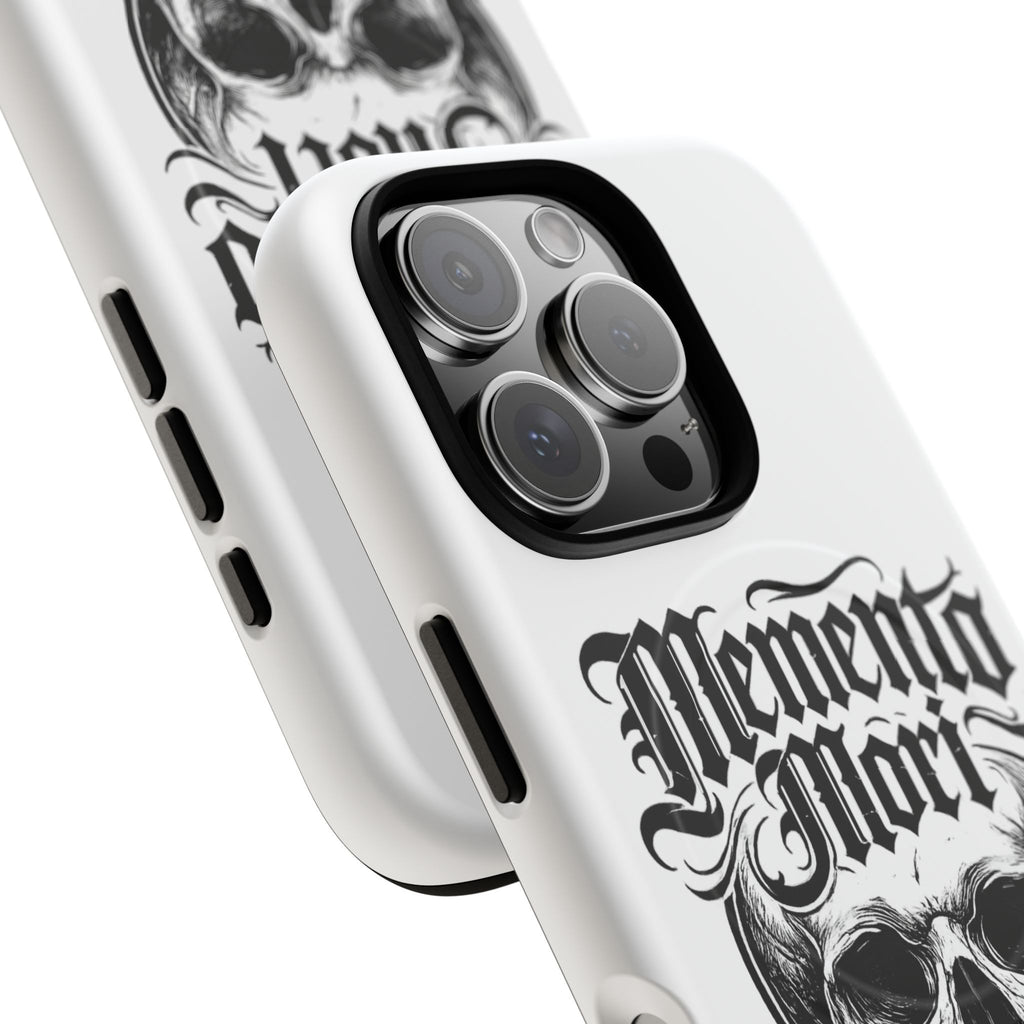 Memento Mori Skull Tough Magnetic Phone Case