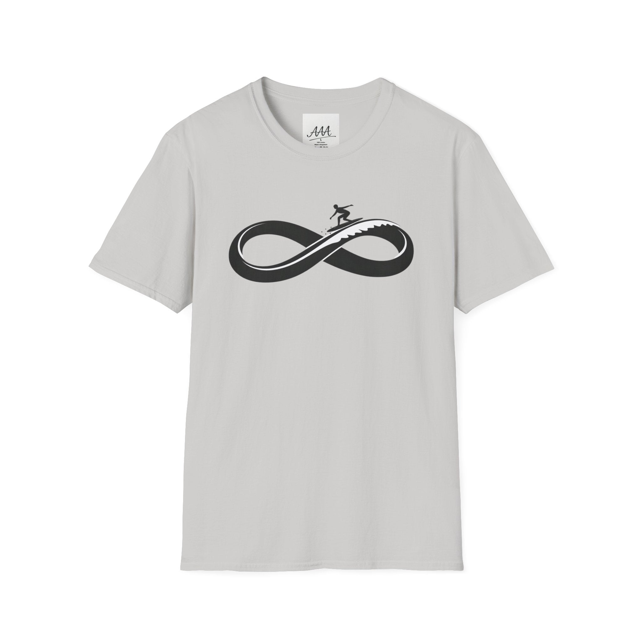 Infinity Wave Surfing T-Shirt | Surfer Shirt | Ocean Wave Tee | Beach Life Shirt