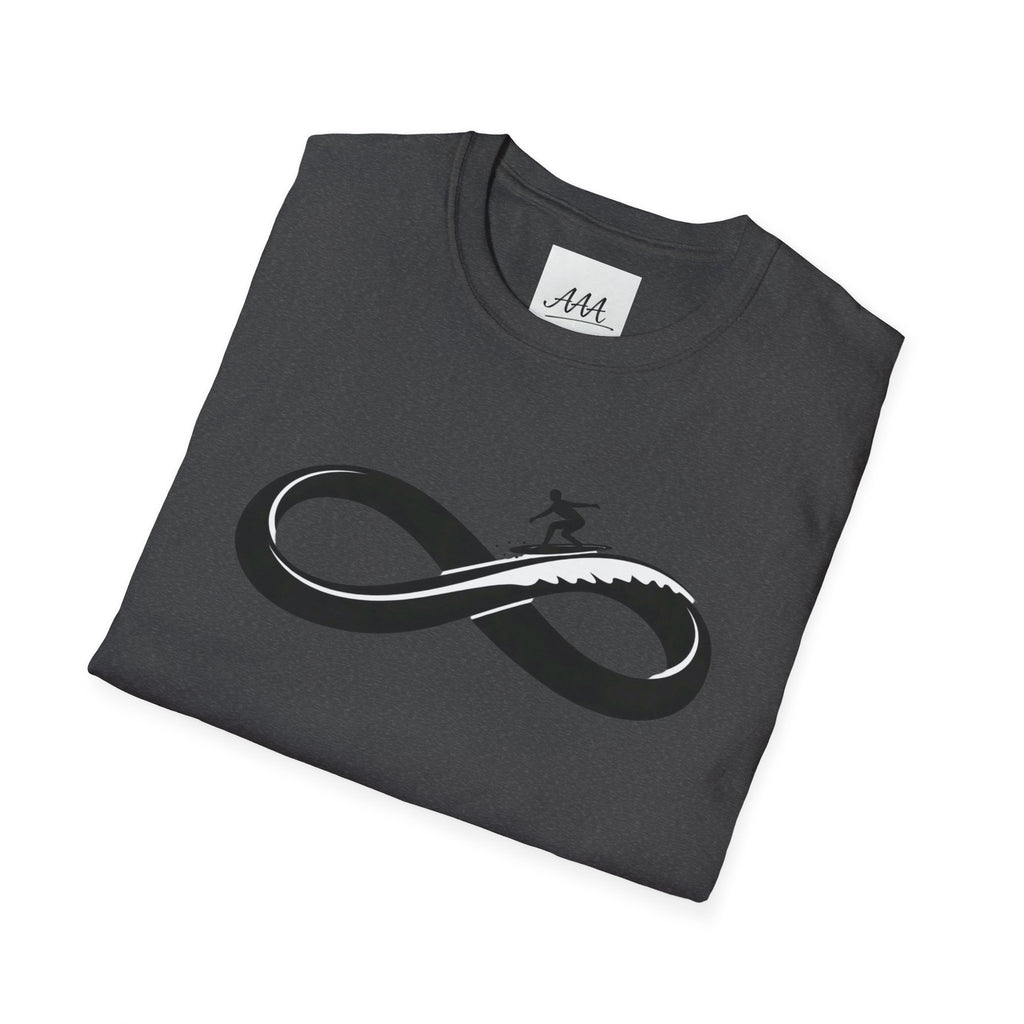 Infinity Wave Surfing T-Shirt | Surfer Shirt | Ocean Wave Tee | Beach Life Shirt