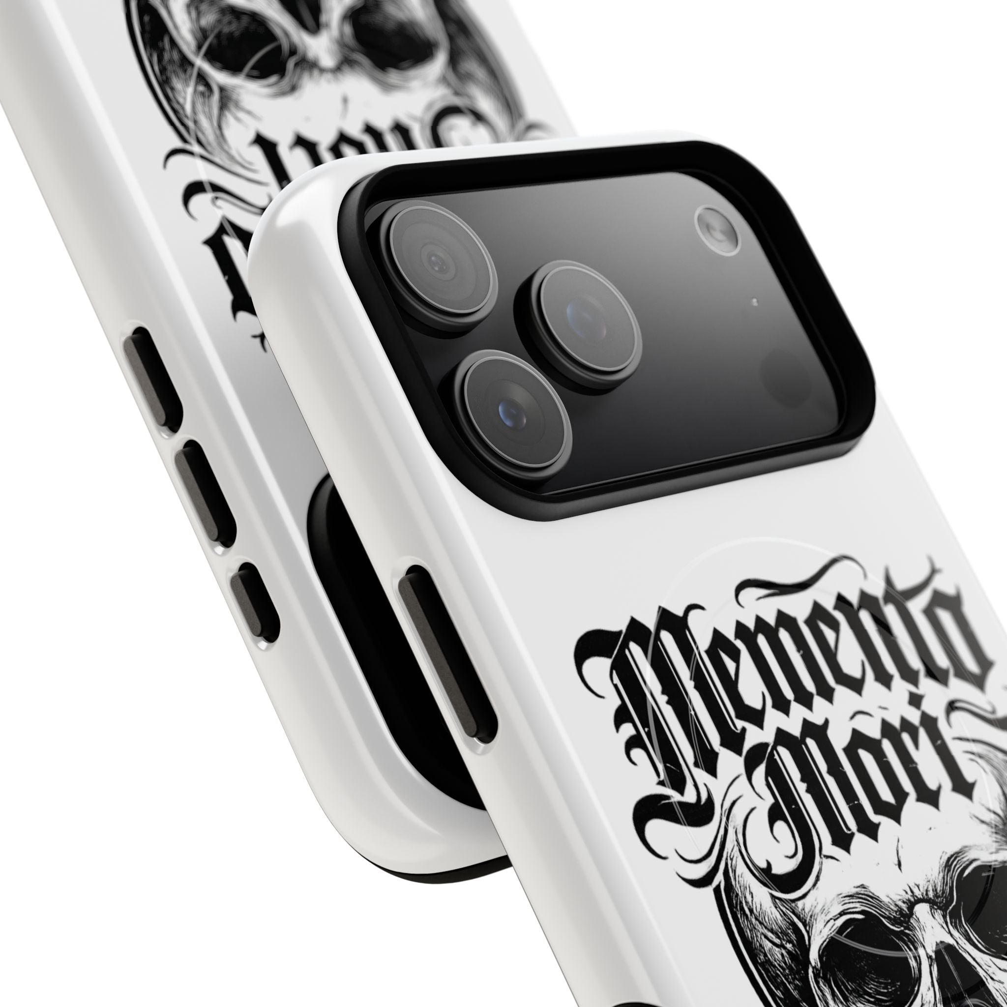 Memento Mori Skull Tough Magnetic Phone Case