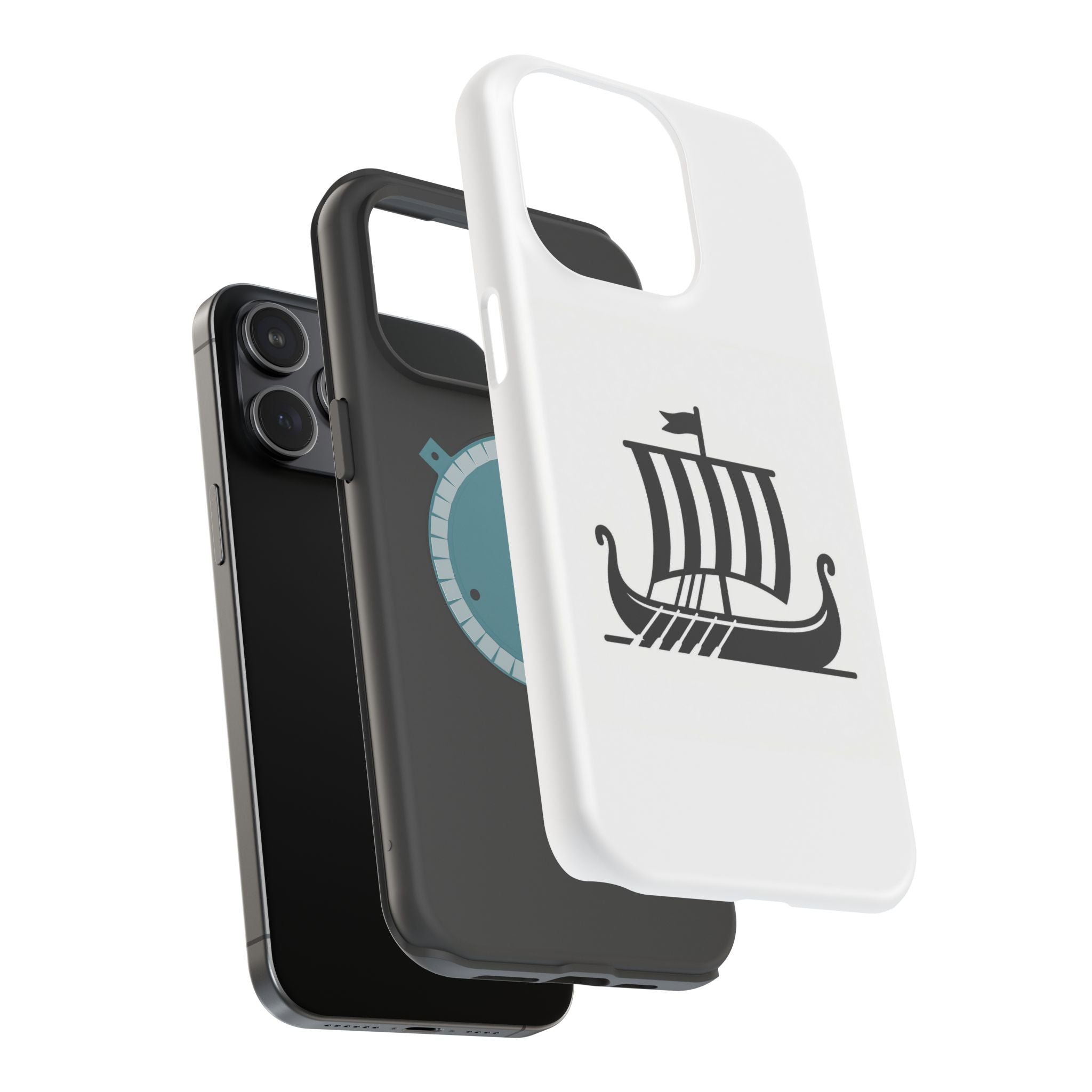 Viking Longship Magnetic Impact-Resistant Phone Case