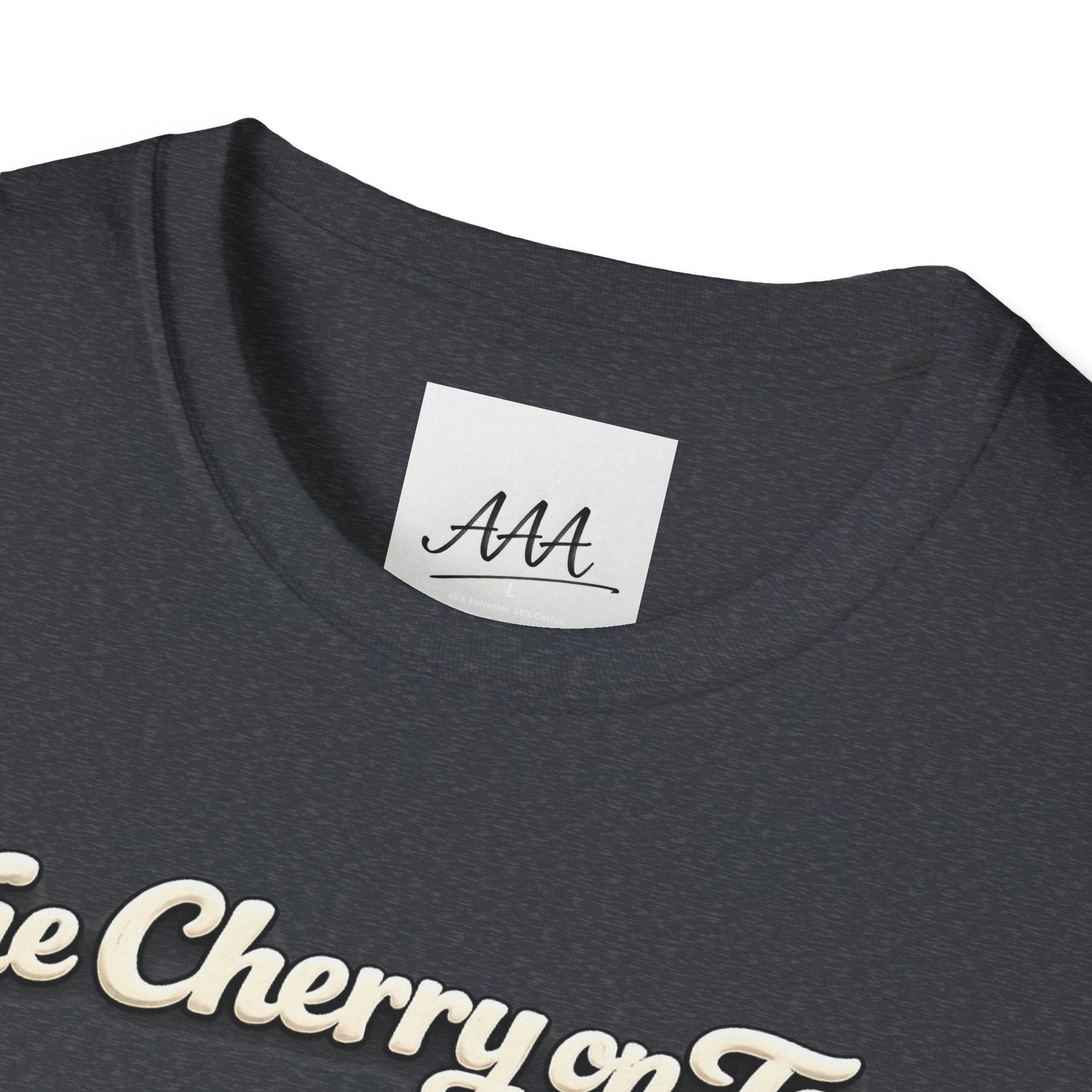 The Cherry on Top | Funny Double Cherry Boob Sweatshirt | Naughty Whipped Cream Cherry on Top T-Shirt | Gag Gift for Women