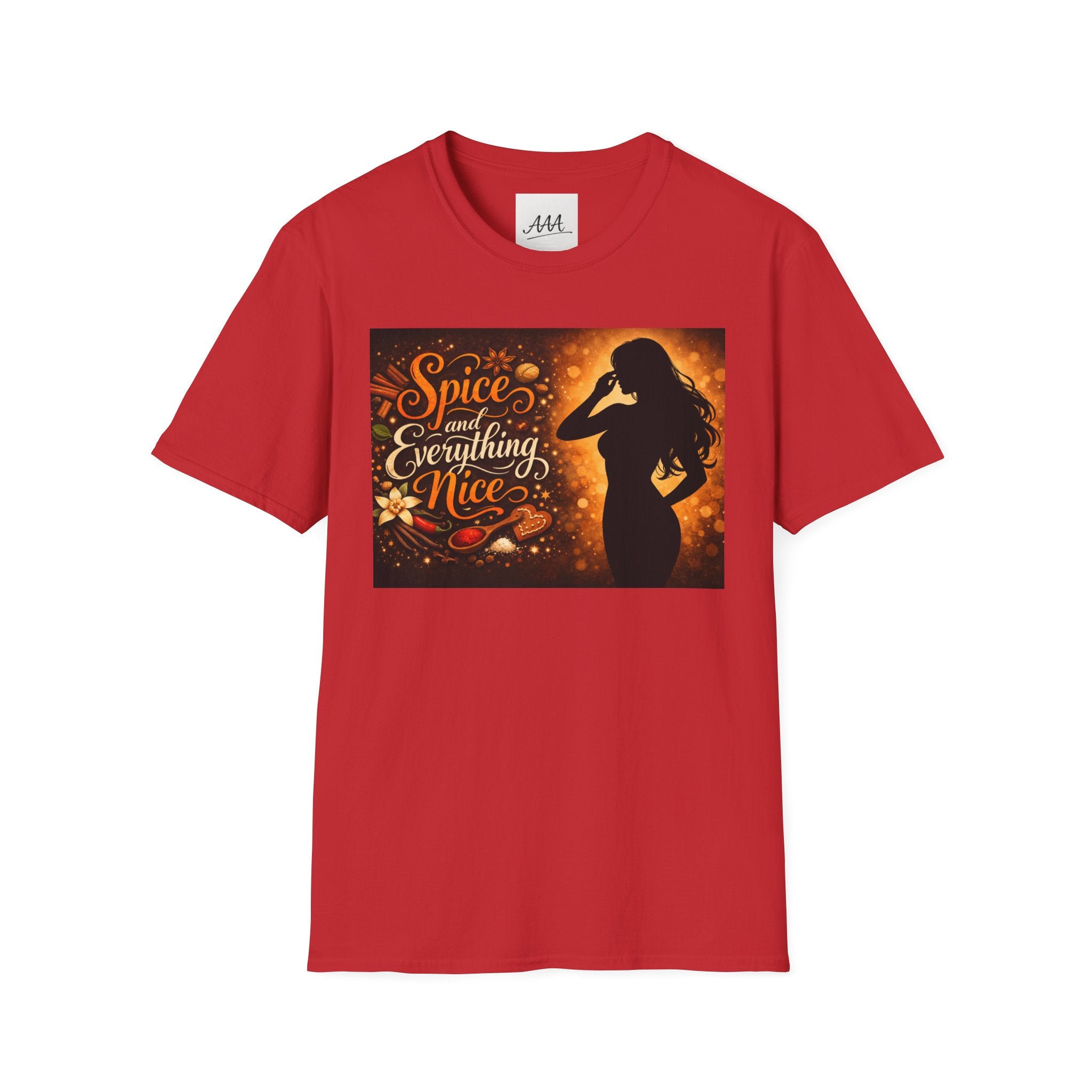 Spice and Everything Nice T-Shirt | Fall Pumpkin Spice Silhouette