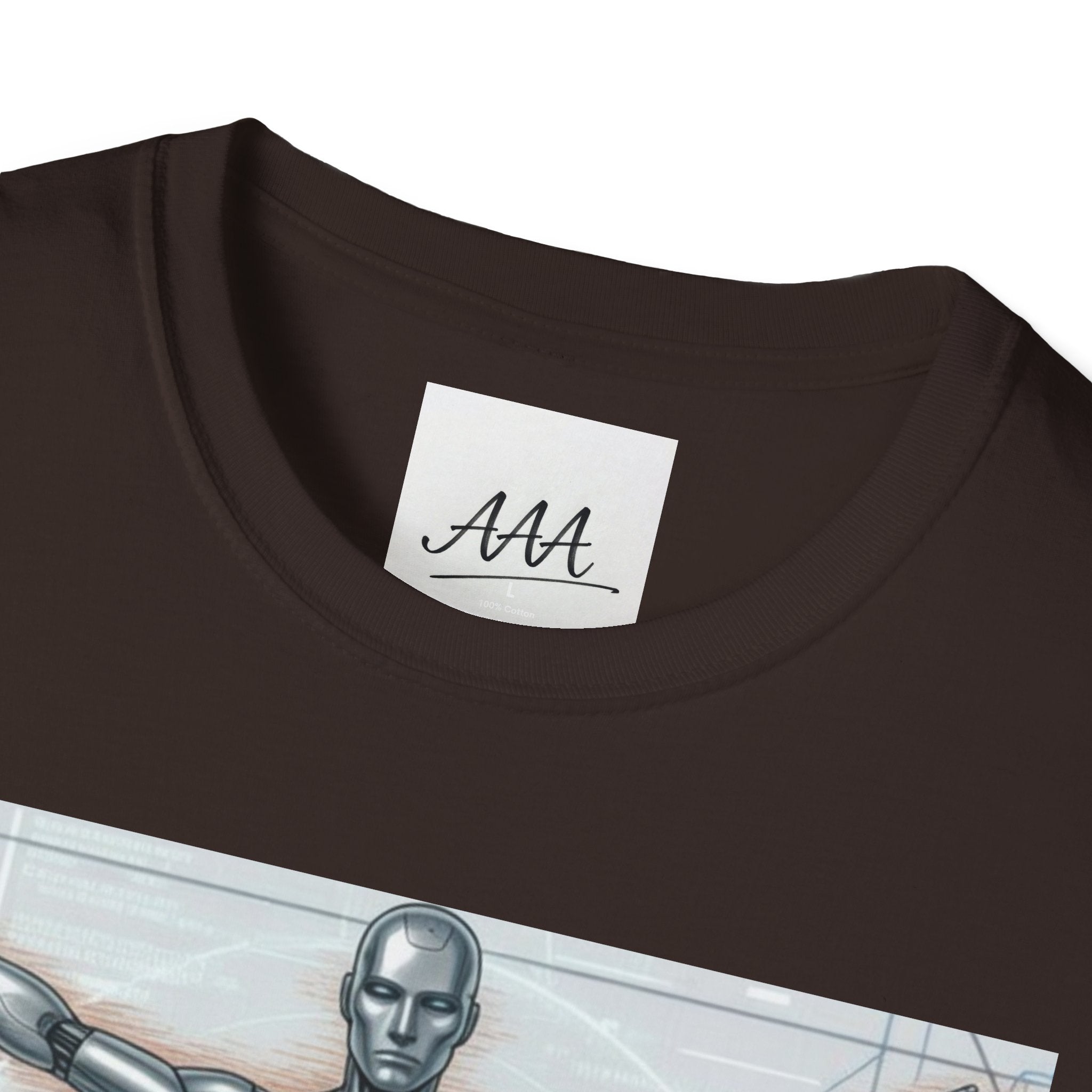 Cybernetic Vitruvian Man T-Shirt | Futuristic Anatomy Graphic Tee