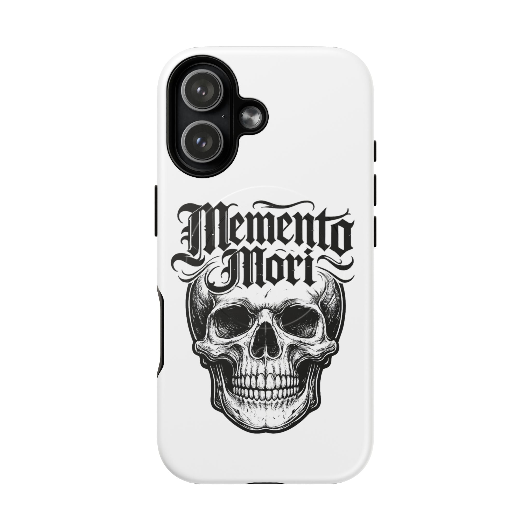 Memento Mori Skull Tough Magnetic Phone Case