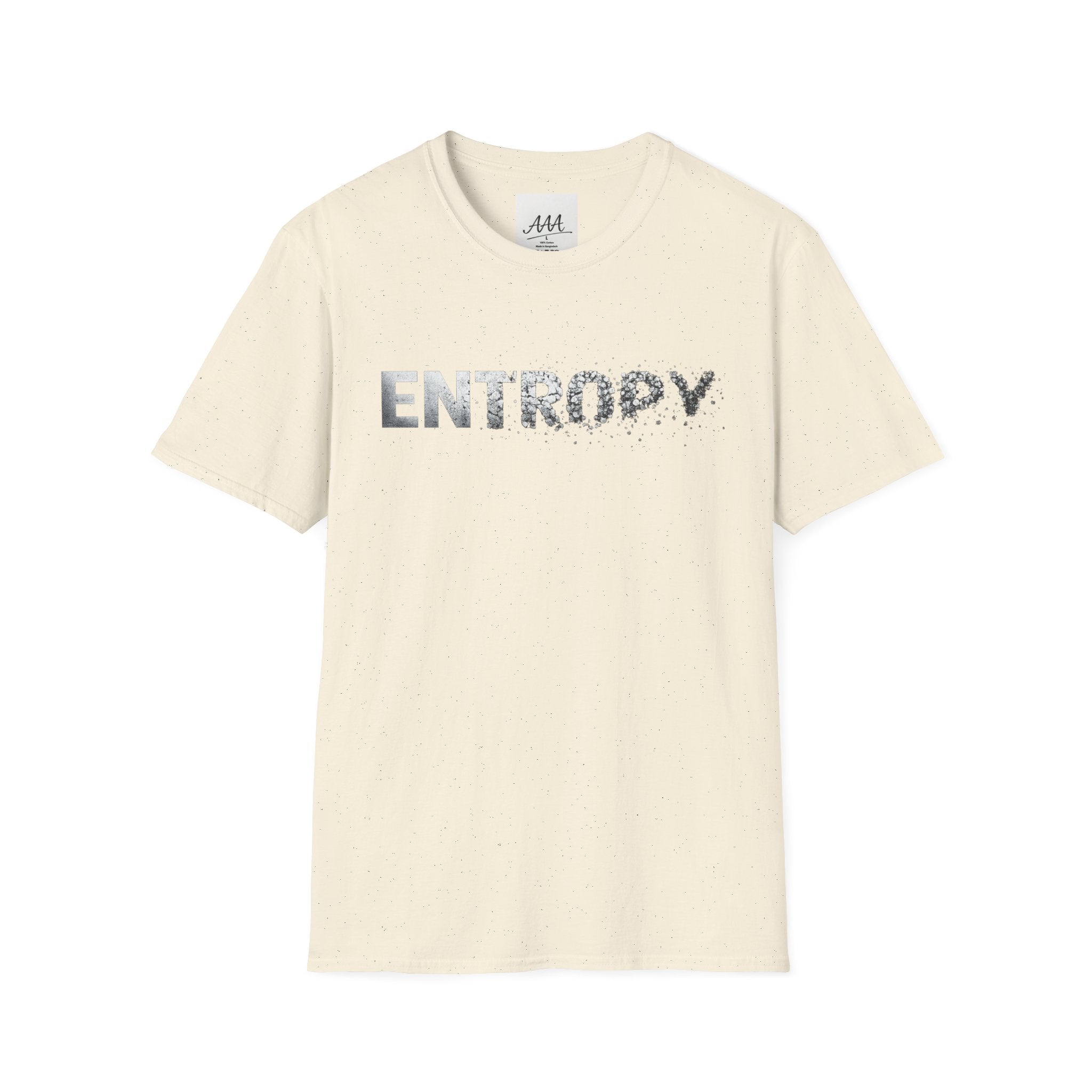 Distressed Entropy T-Shirt | Science Humor Graphic Tee | Physics Gift for Nerd | STEM Shirt | Funny Science Teacher Gift
