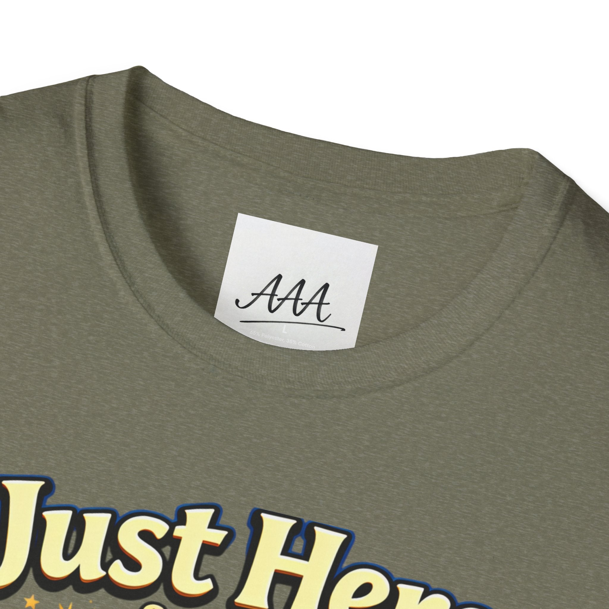 Just Here for the Wine T-Shirt | Passover Seder Illustration, Wine Cups & Matzah