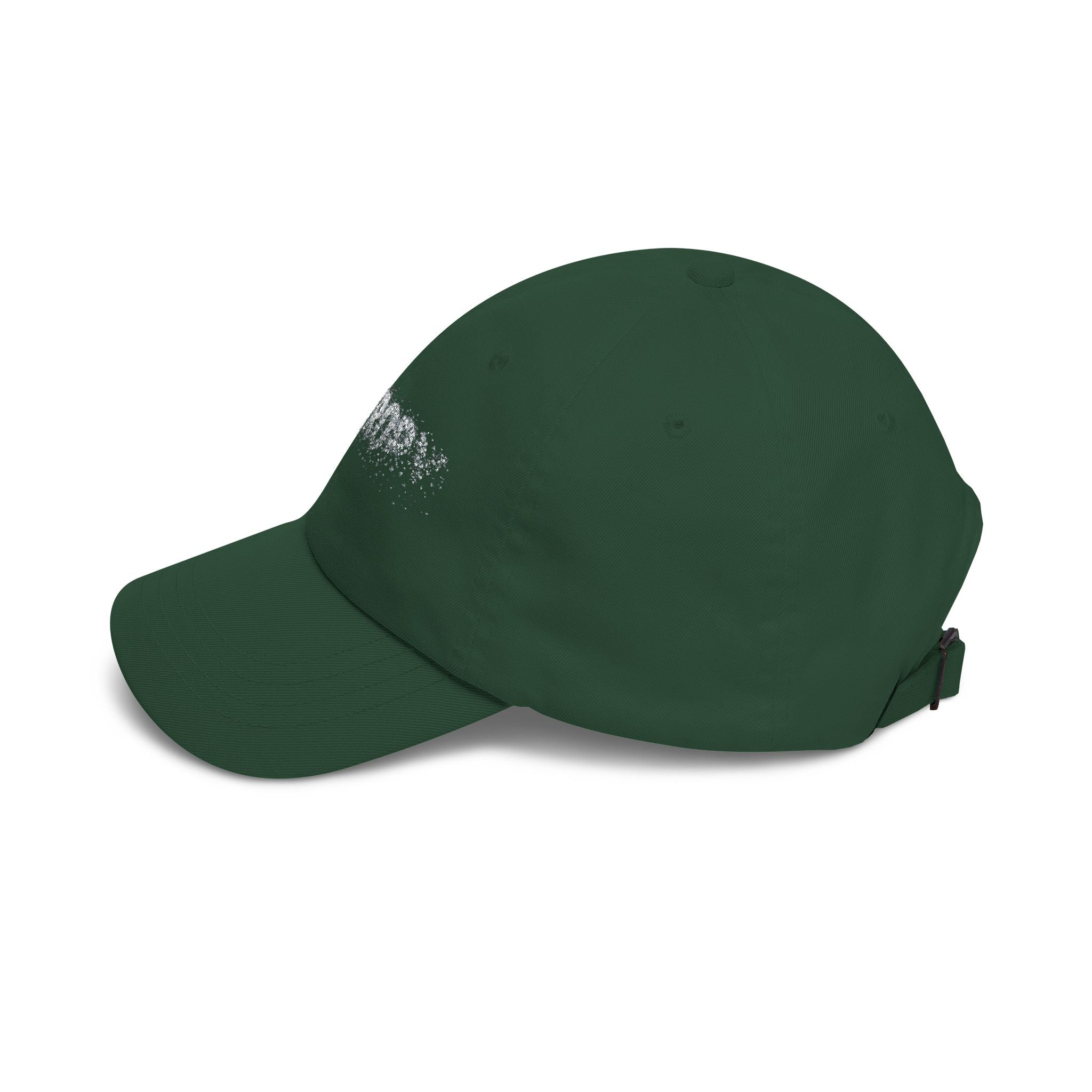 Entropy White Baseball Hat