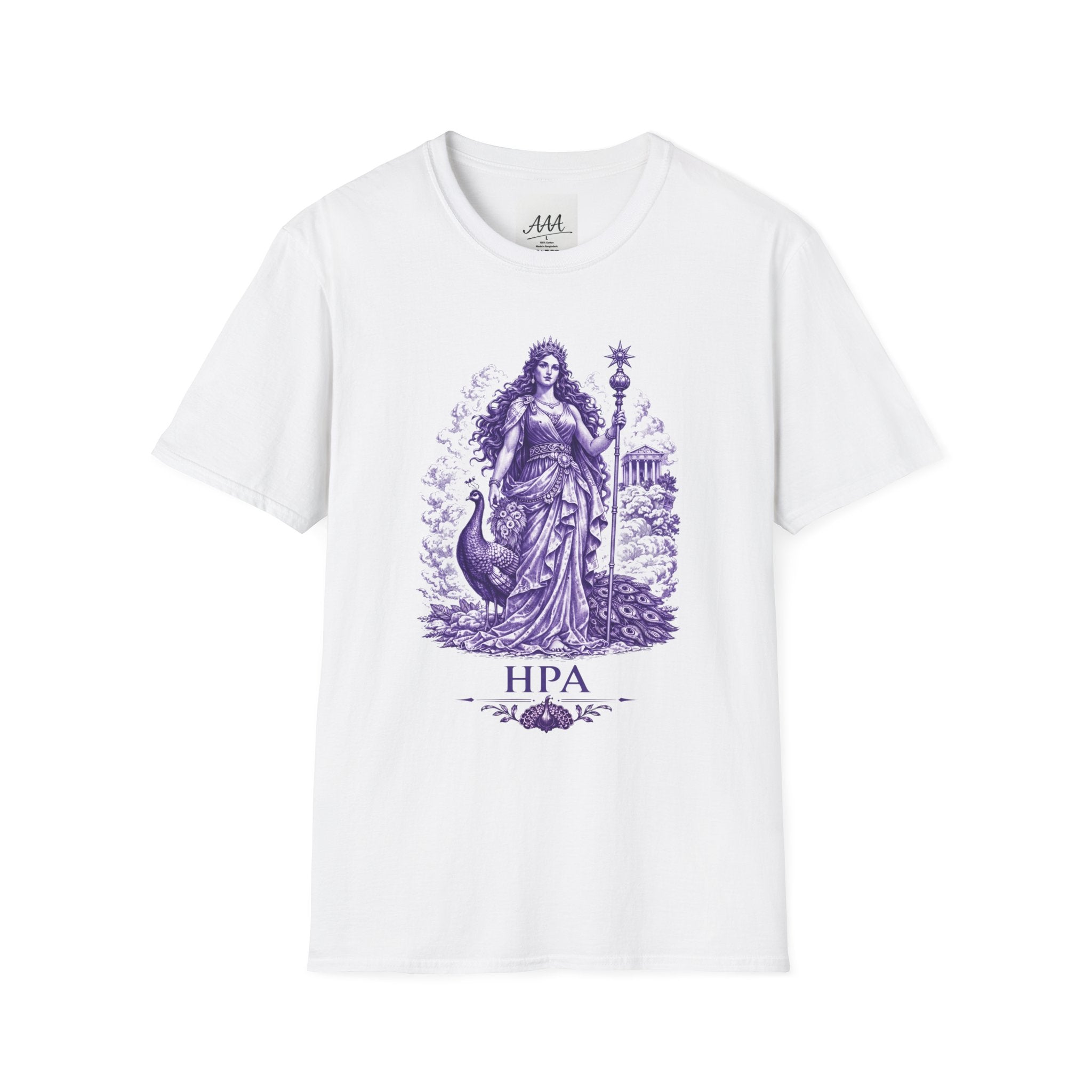 Hera T-Shirt | Greek Queen of the Gods Mythology Tee | Ancient Greece Graphic Shirt | Gift for Her | Unisex Soft Cotton
