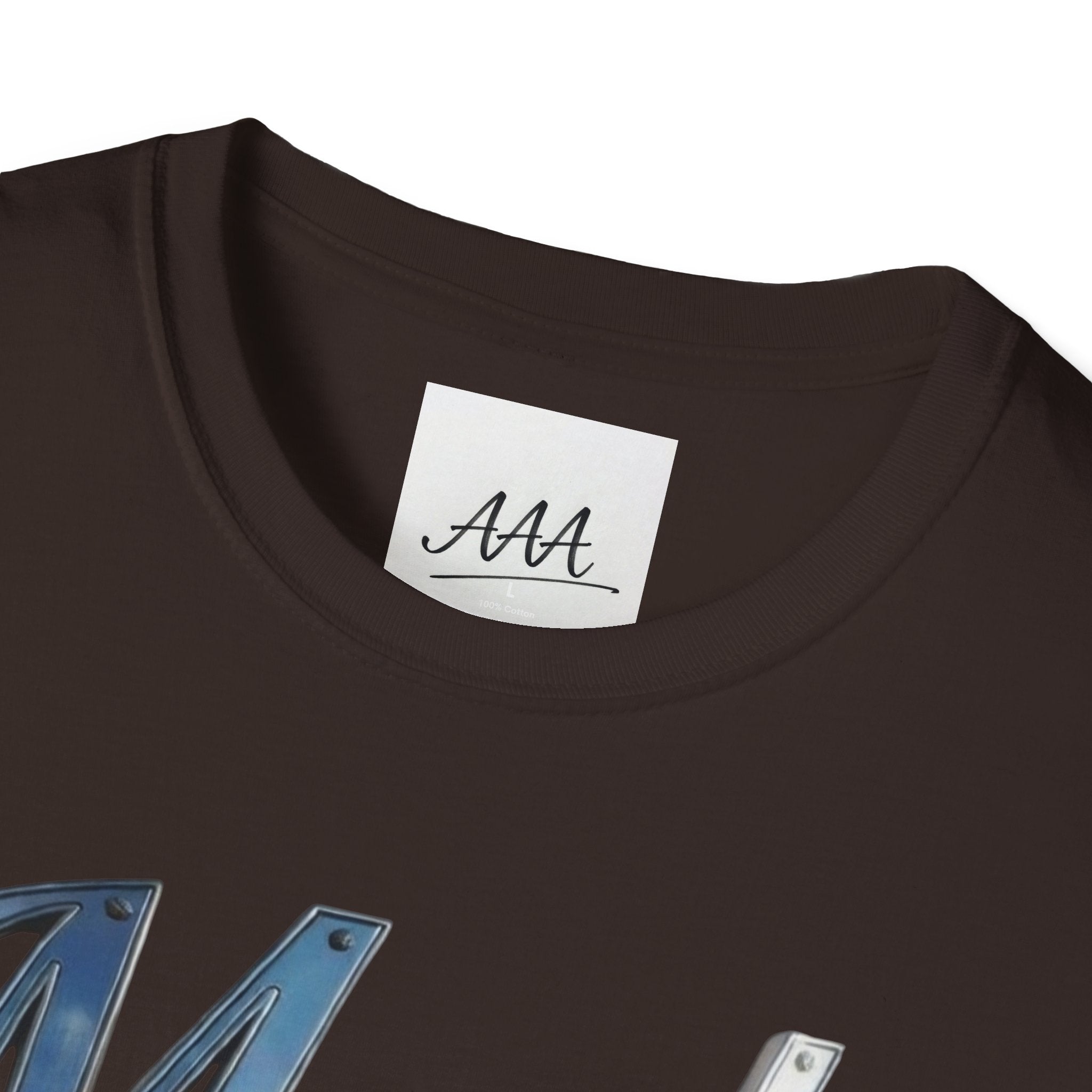 Made of Irony T-Shirt | Metallic Script Graphic Tee