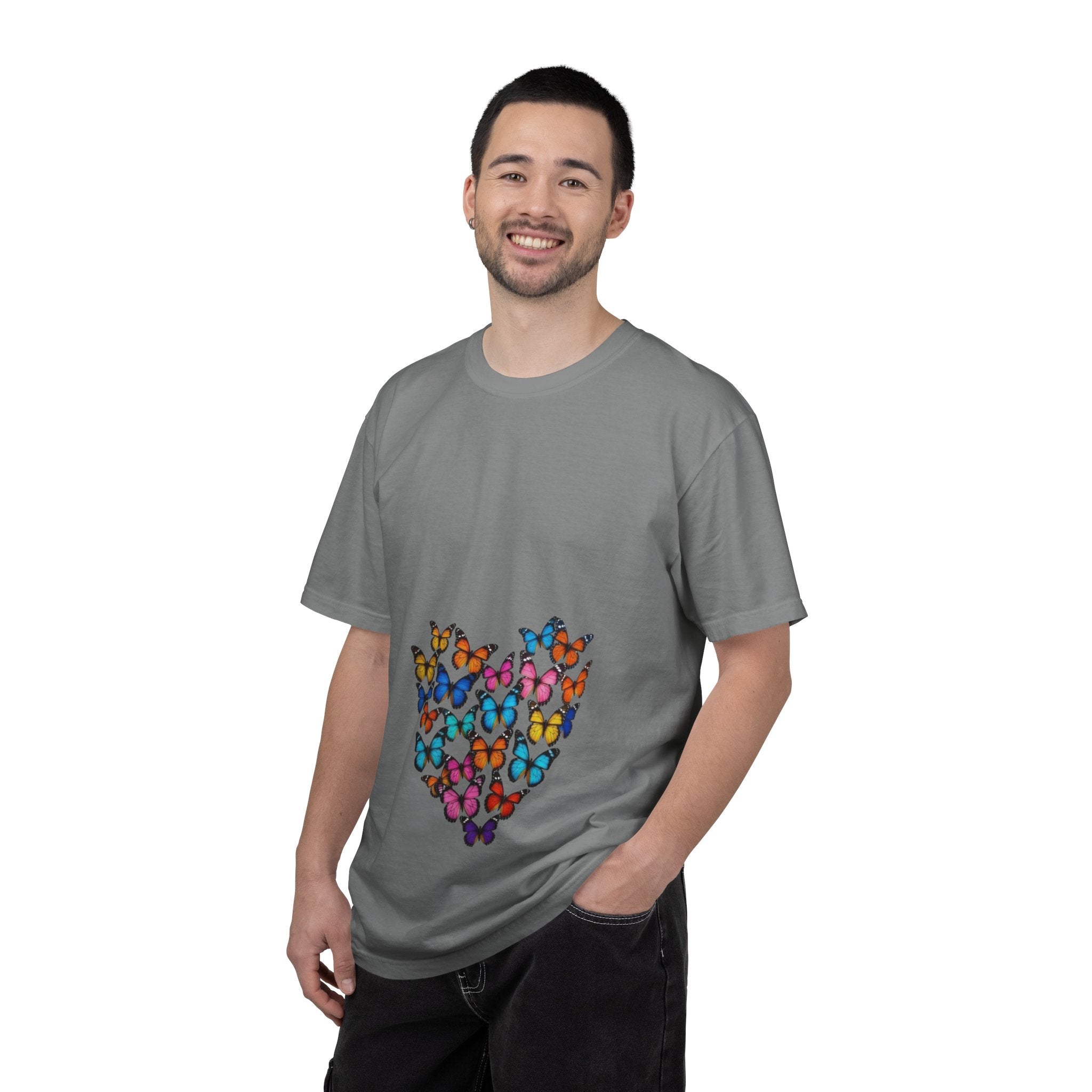 Butterflies in My Belly Colorful Graphic Tee