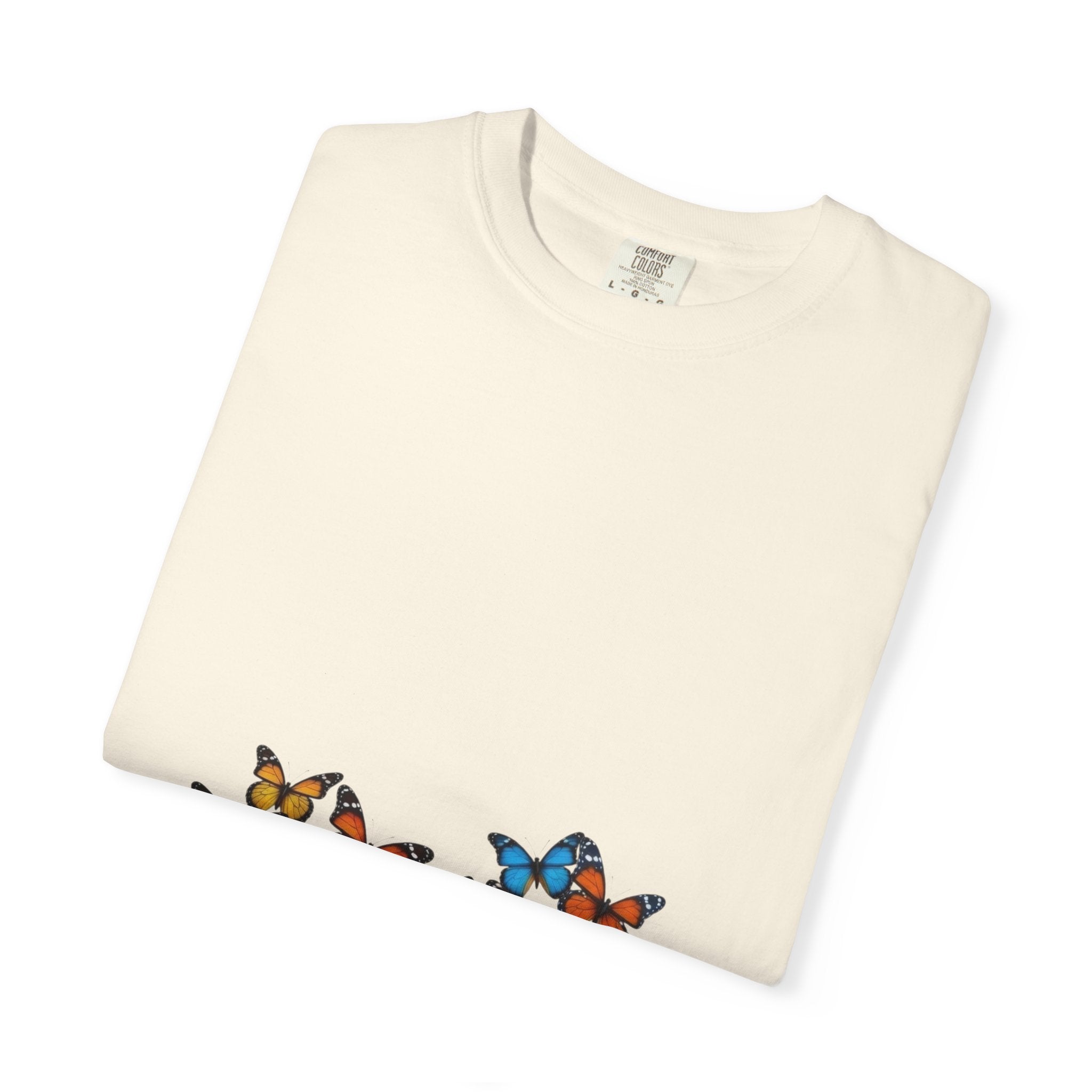 Butterflies in My Belly Colorful Graphic Tee