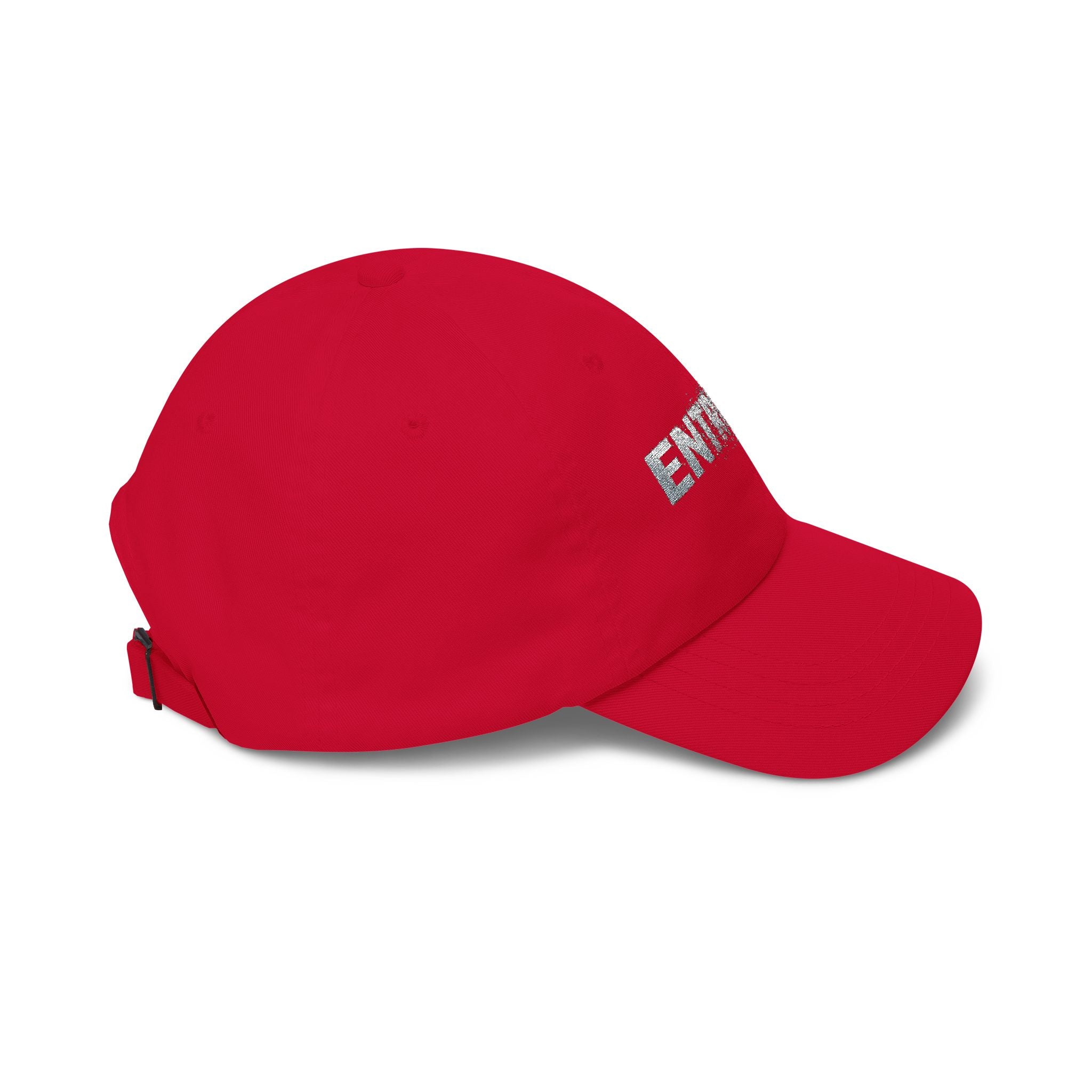 Entropy White Baseball Hat