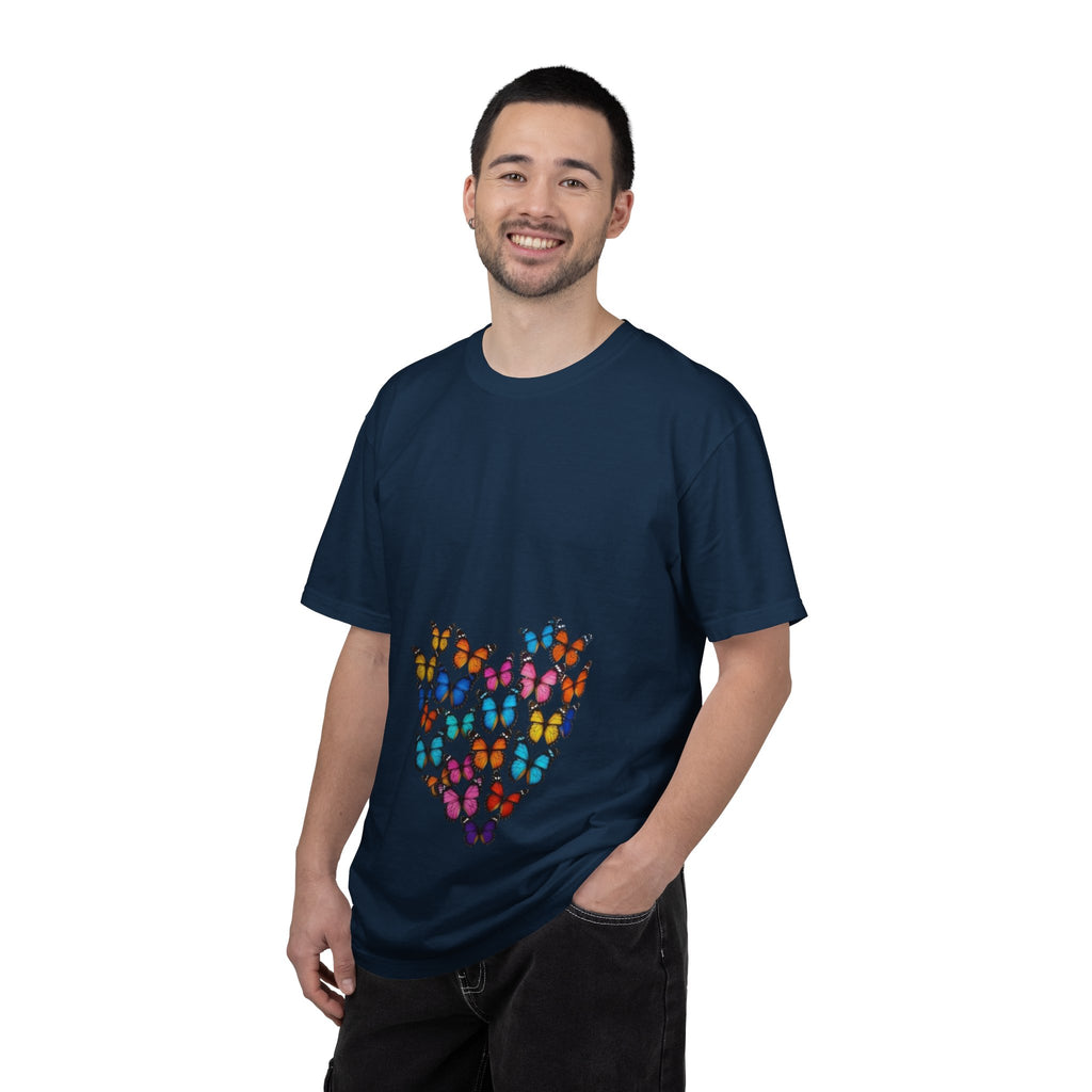 Butterflies in My Belly Colorful Graphic Tee