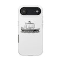 The Odyssey Magnetic Impact Phone Case Minimal Nautical iPhone Cover