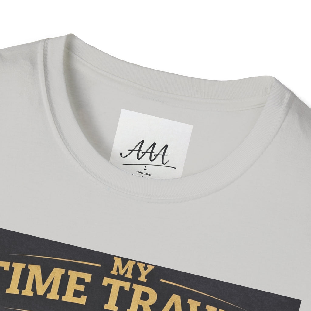 My Time Travel Shirt | Funny Physics Equations Time Traveler T-Shirt | Quantum Mechanics History Betting Unisex Tee