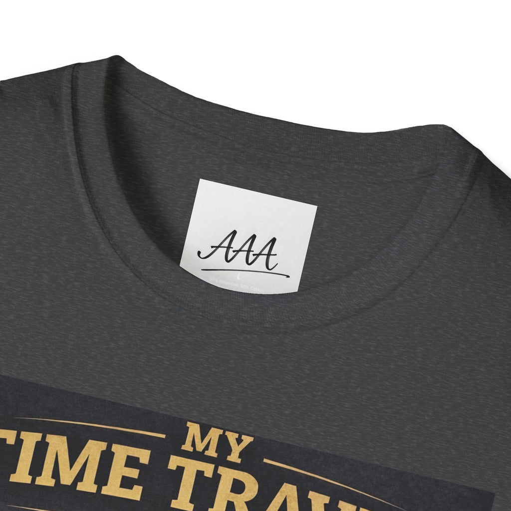 My Time Travel Shirt | Funny Physics Equations Time Traveler T-Shirt | Quantum Mechanics History Betting Unisex Tee