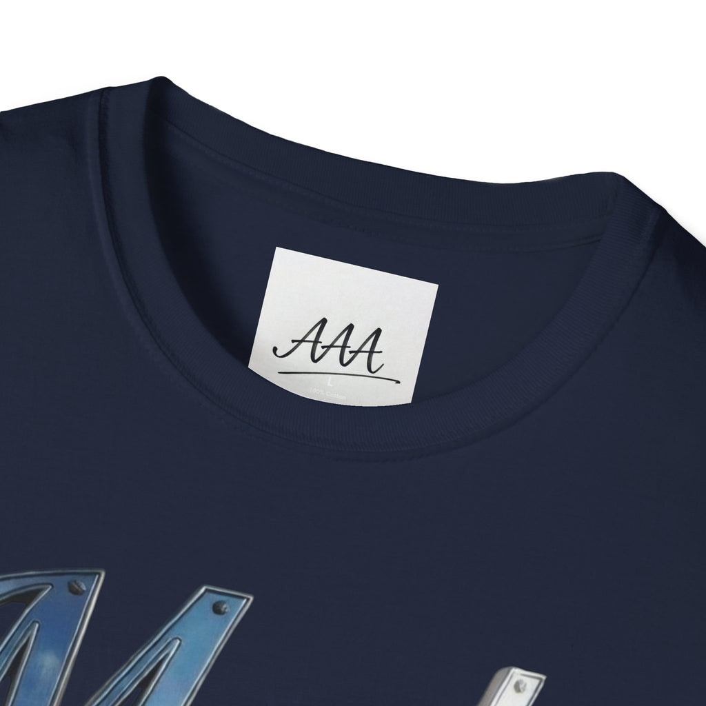 Made of Irony T-Shirt | Metallic Script Graphic Tee