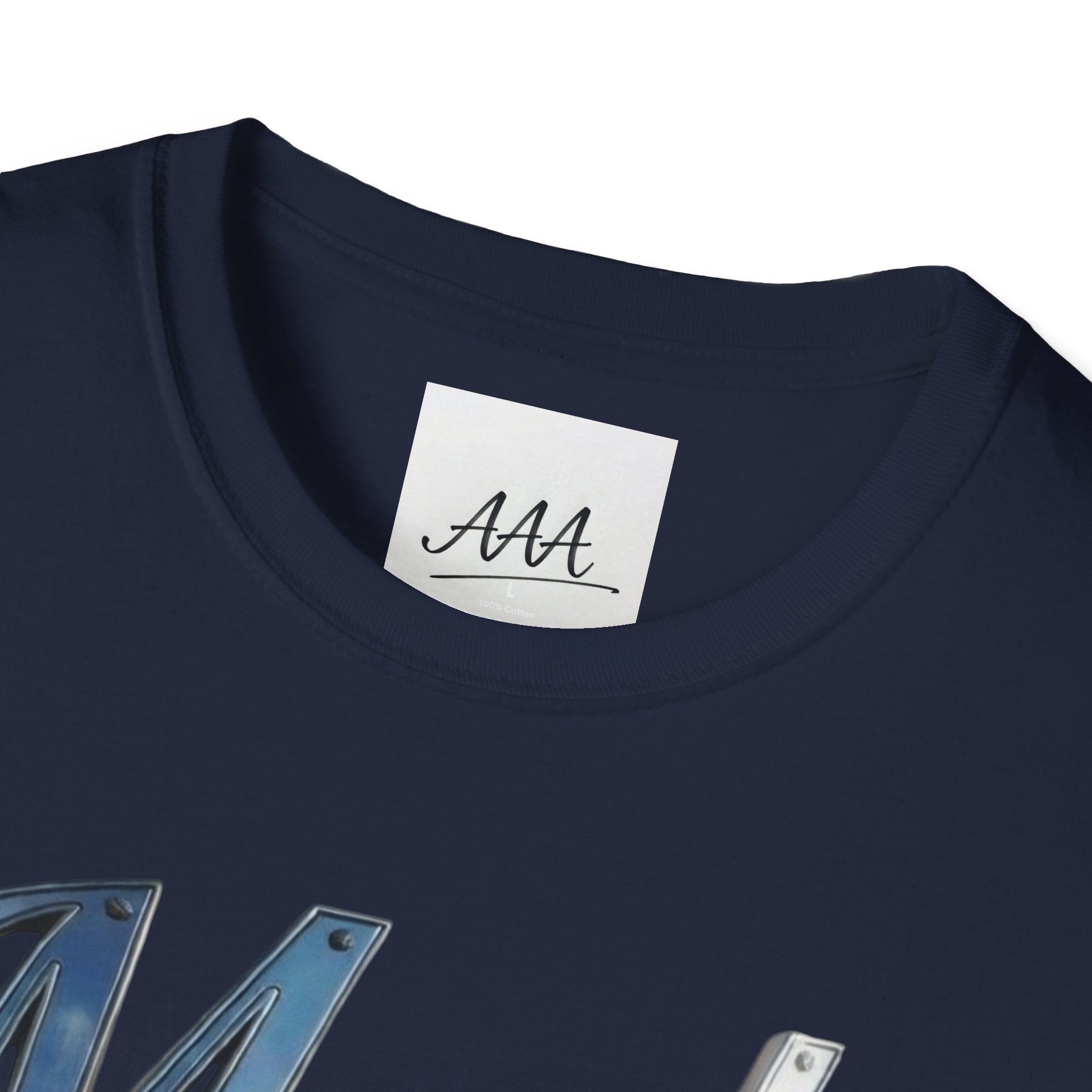 Made of Irony T-Shirt | Metallic Script Graphic Tee