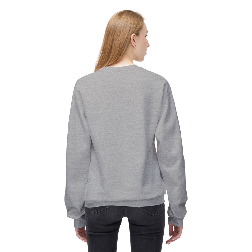 Retro Atom Illustration Sweatshirt | Science Molecule Graphic Crewneck
