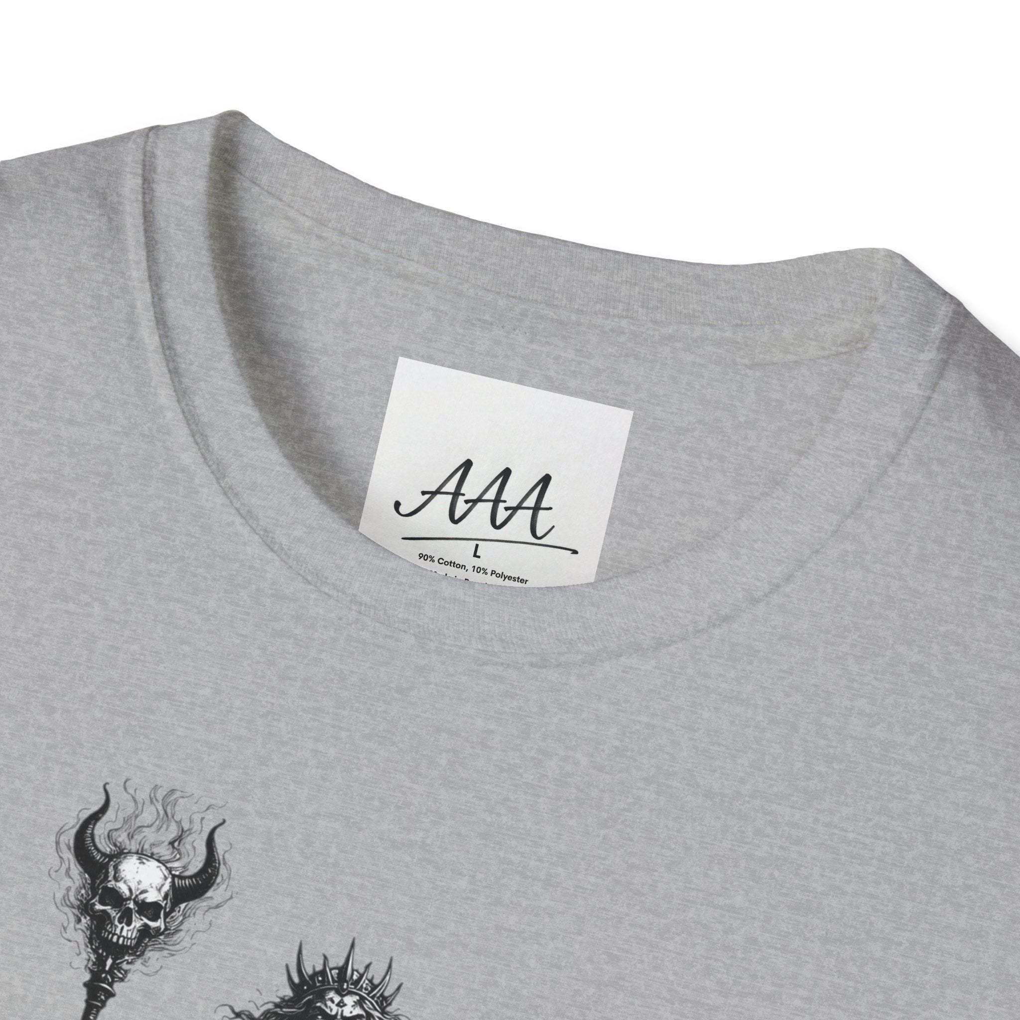 Hades Greek God T-Shirt | Dark Fantasy Hades with Cerberus Unisex T-Shirt | Olympian Collection