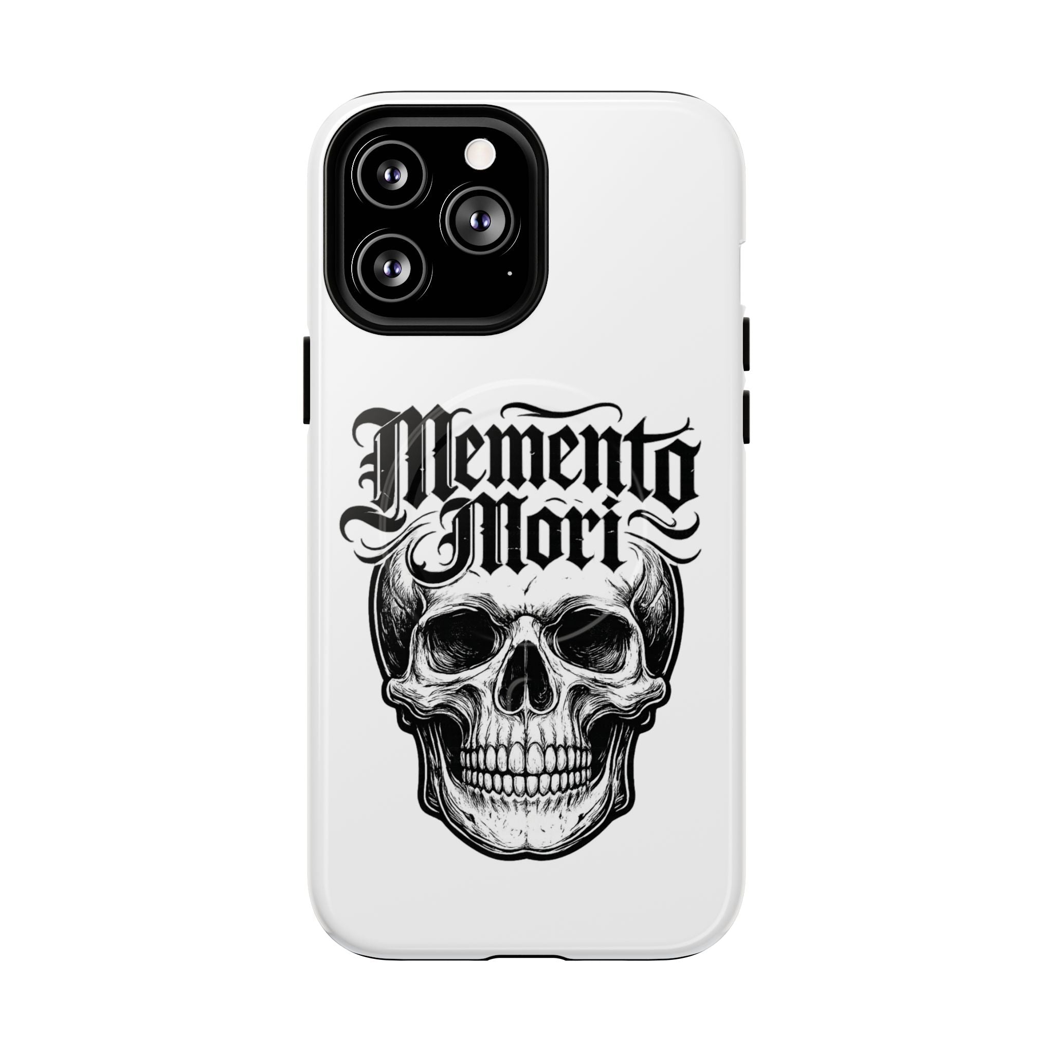Memento Mori Skull Tough Magnetic Phone Case
