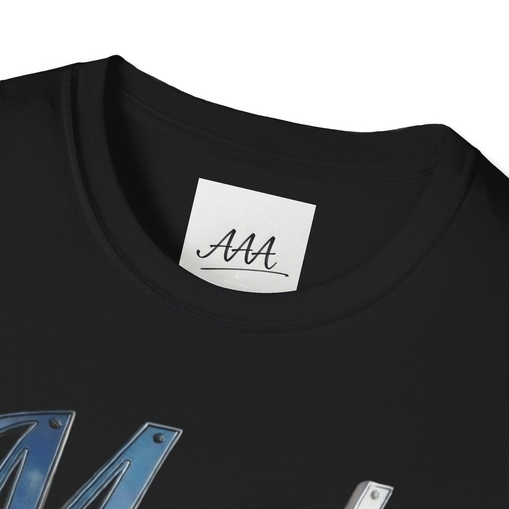 Made of Irony T-Shirt | Metallic Script Graphic Tee