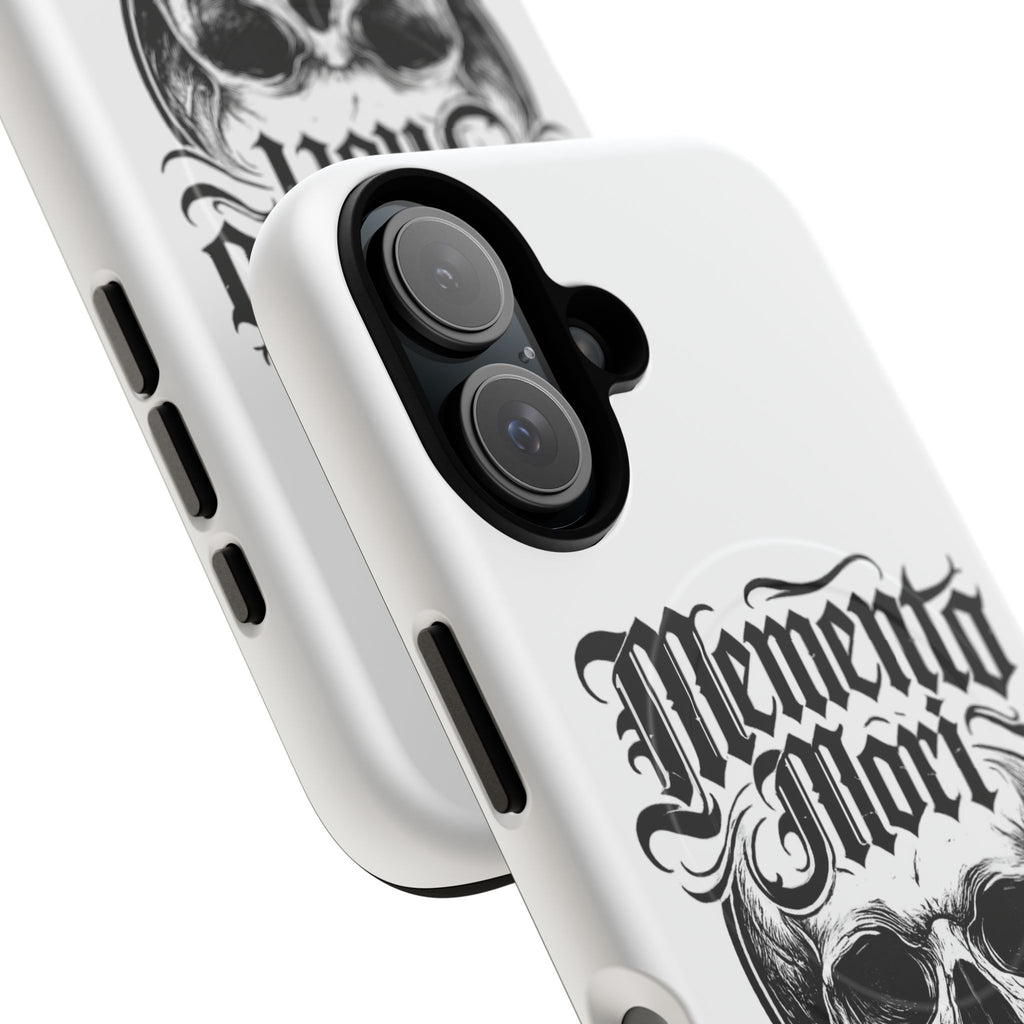 Memento Mori Skull Tough Magnetic Phone Case