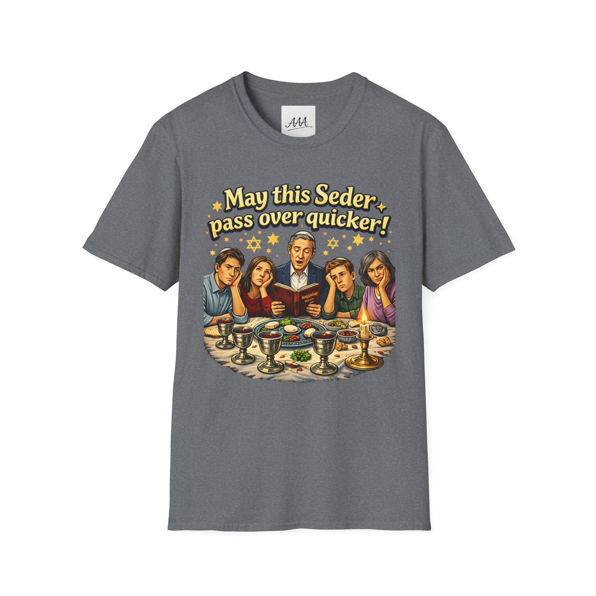 May This Seder Pass Over Quicker T-Shirt | Funny Passover Shirt | Jewish Holiday Humor Tee | Seder Night Gift | Passover Family Shirt