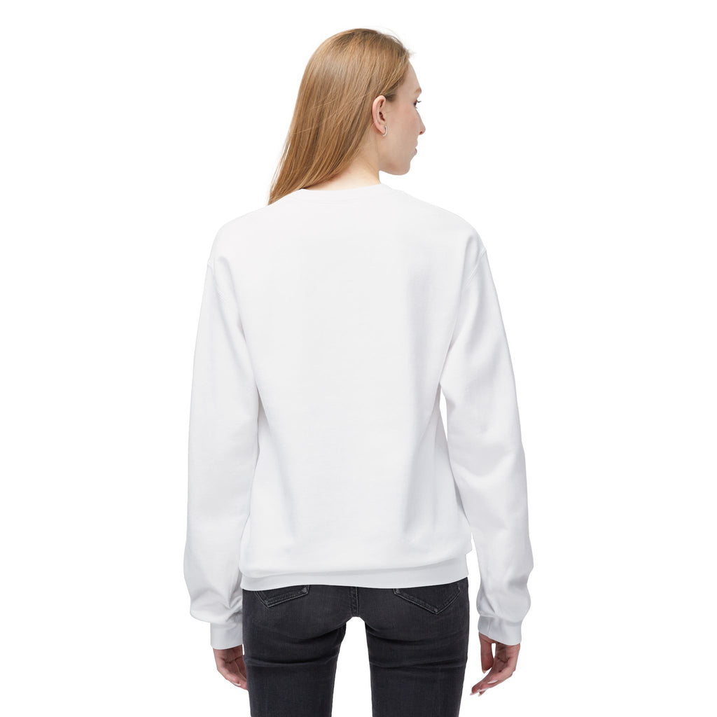 Retro Atom Illustration Sweatshirt | Science Molecule Graphic Crewneck