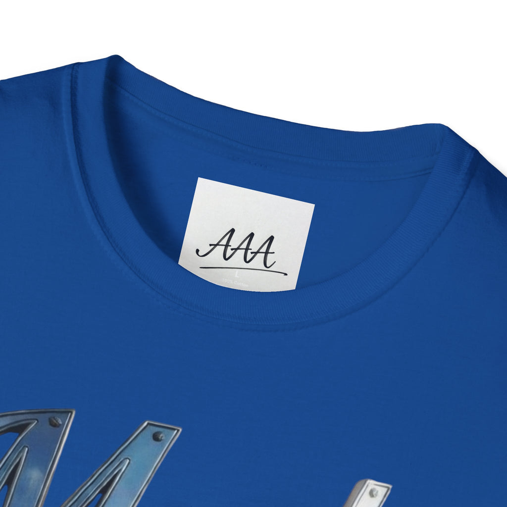 Made of Irony T-Shirt | Metallic Script Graphic Tee