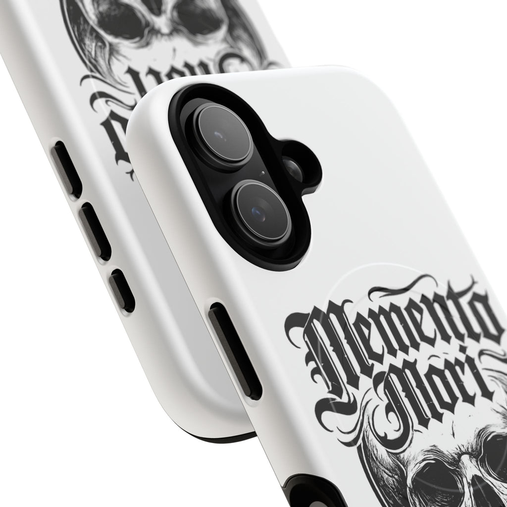 Memento Mori Skull Tough Magnetic Phone Case