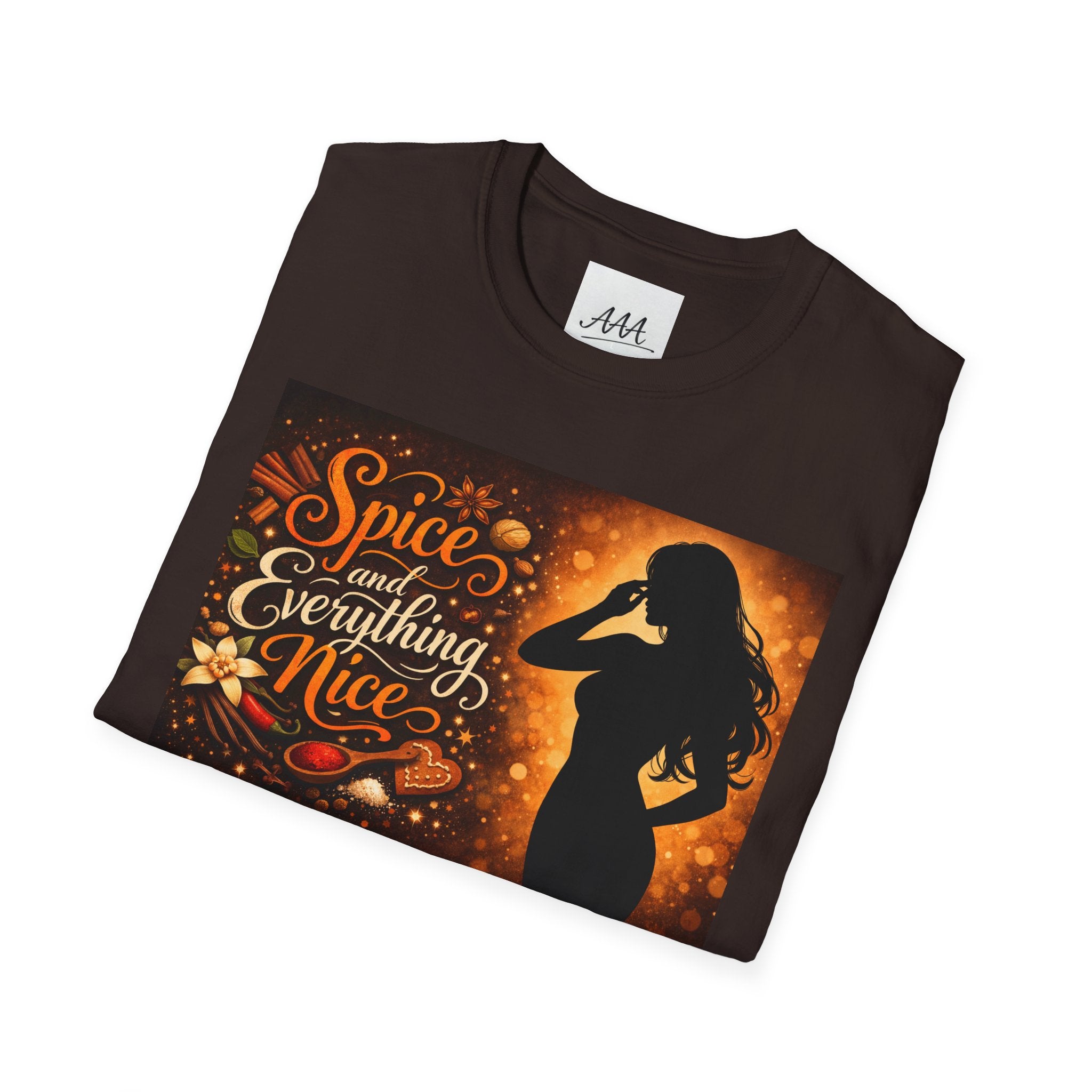 Spice and Everything Nice T-Shirt | Fall Pumpkin Spice Silhouette