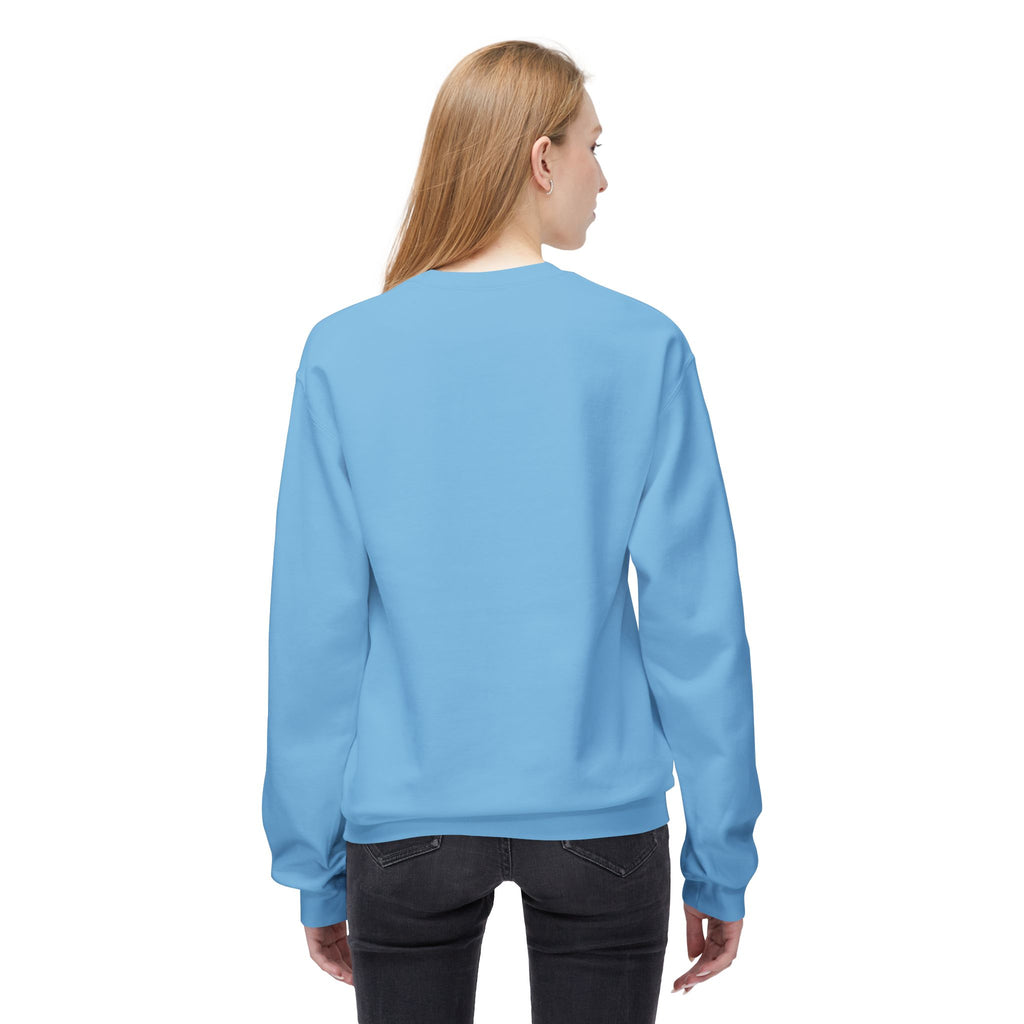 Retro Atom Illustration Sweatshirt | Science Molecule Graphic Crewneck