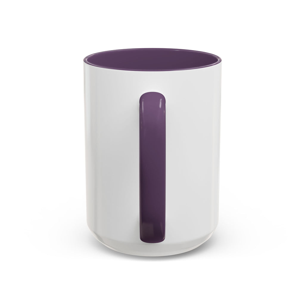 Atom Illustration Accent Mug | Science Coffee Cup