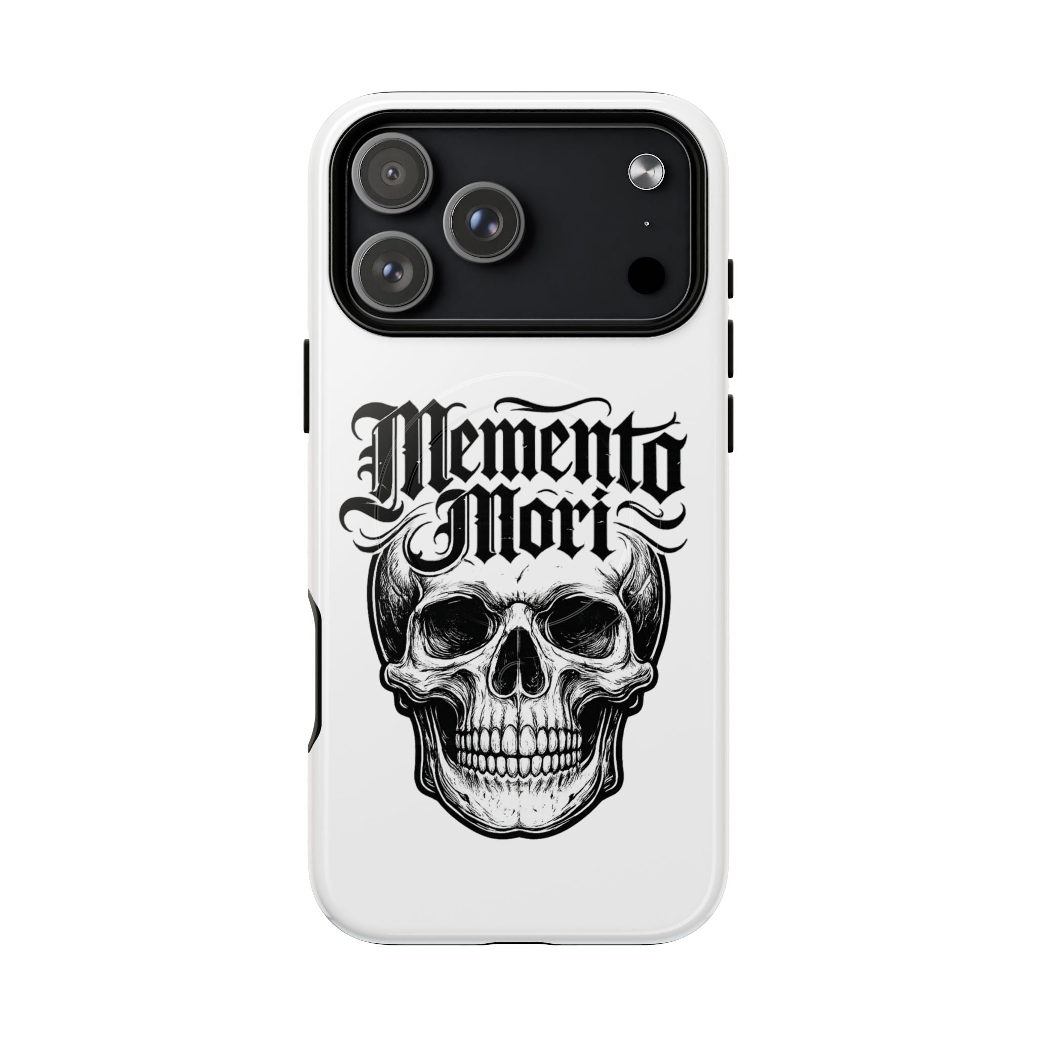 Memento Mori Skull Tough Magnetic Phone Case