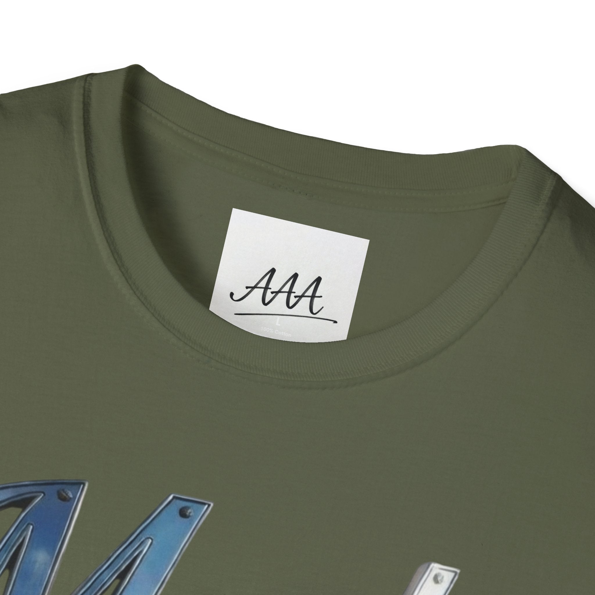 Made of Irony T-Shirt | Metallic Script Graphic Tee