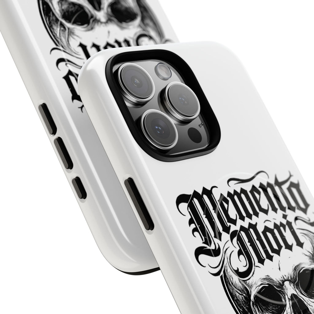 Memento Mori Skull Tough Magnetic Phone Case