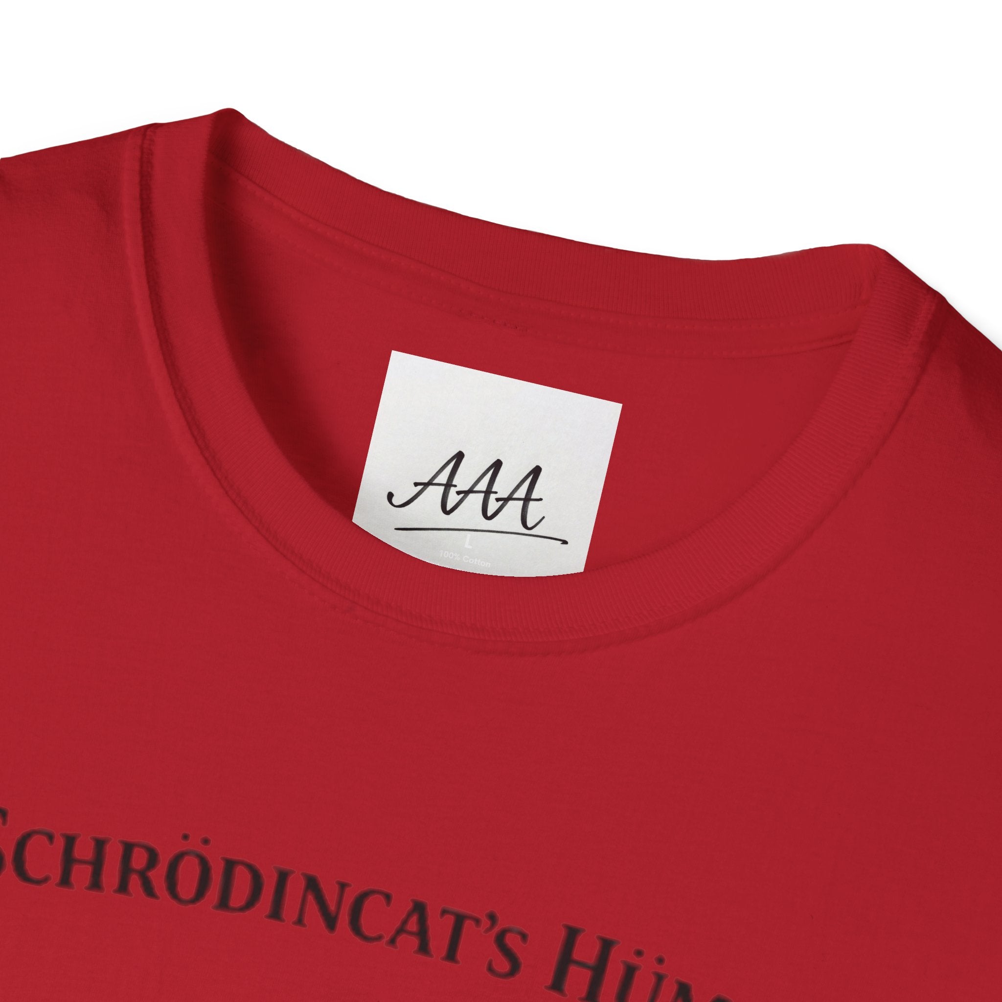 Schrodinger Cat Shirt Funny Science Tee | Schrödincat’s Human T-Shirt | Physics Joke Shirt | Nerd Humor Tee