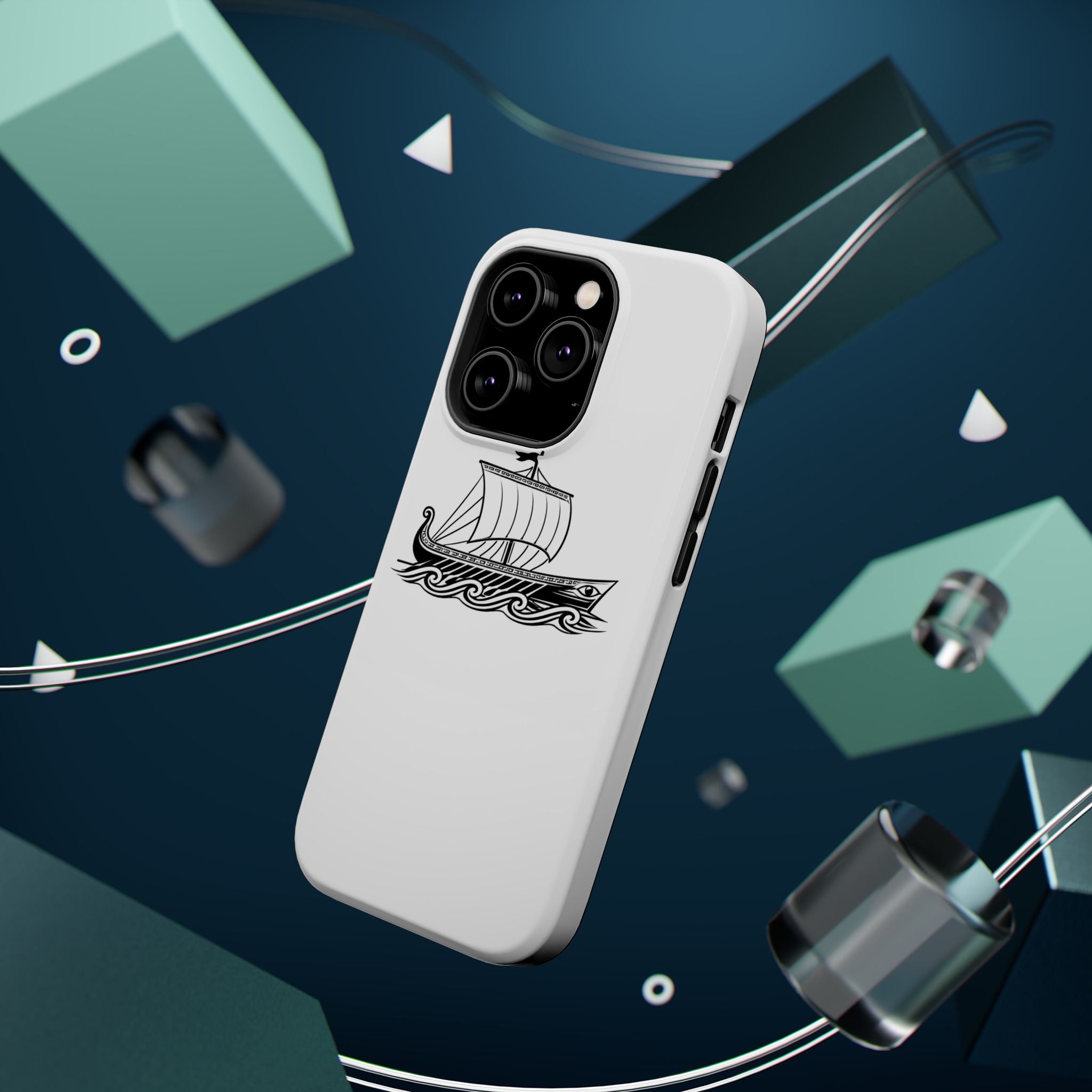 The Odyssey Magnetic Impact Phone Case Minimal Nautical iPhone Cover