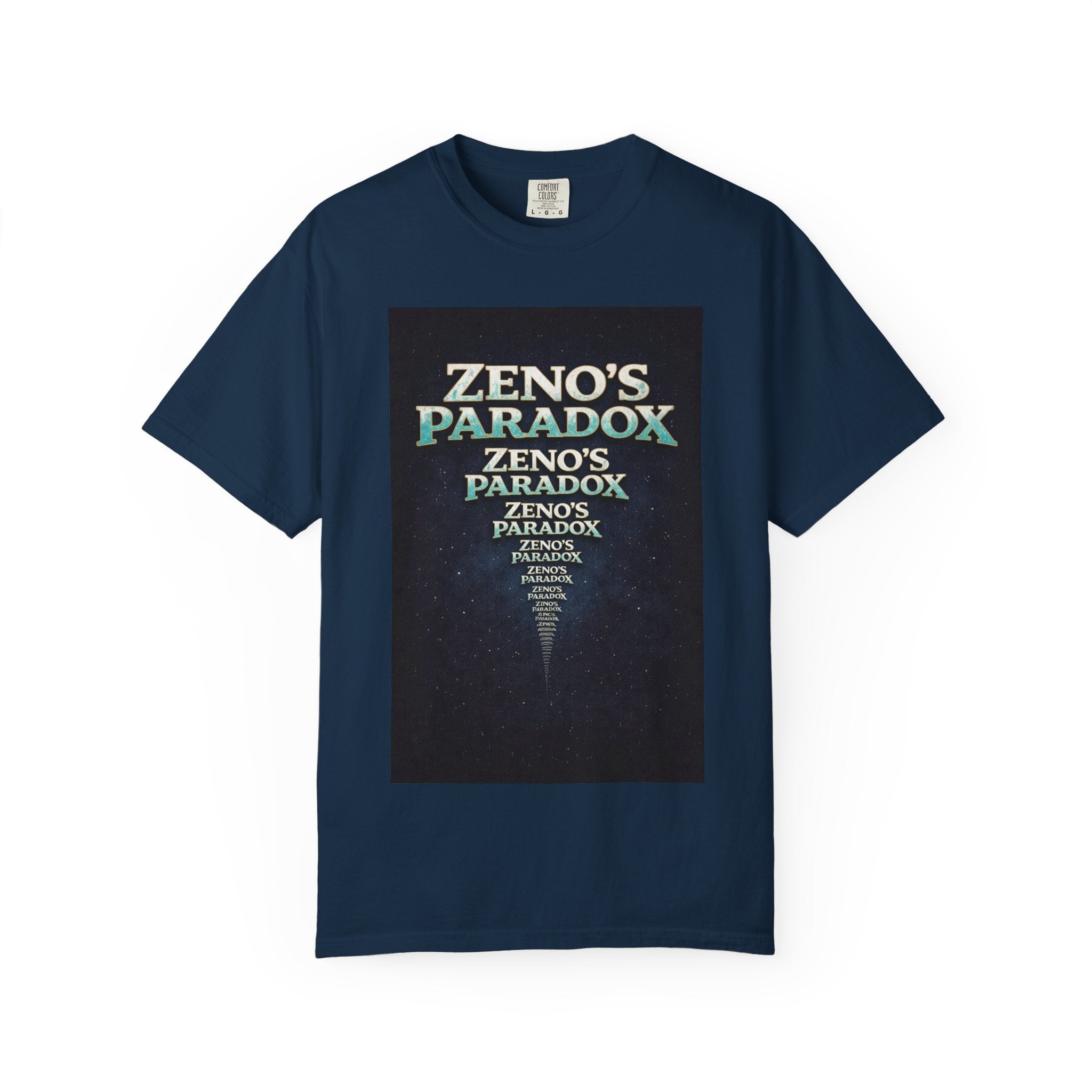 Zeno's Paradox T-Shirt | Ancient Greek Philosophy Graphic Tee | Philosophy Student Gift | Intellectual Humor Shirt | Math Nerd Tee