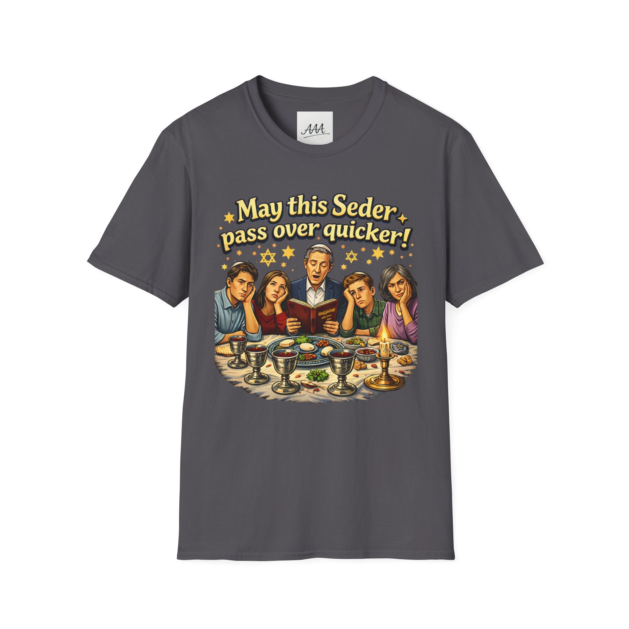 May This Seder Pass Over Quicker T-Shirt | Funny Passover Shirt | Jewish Holiday Humor Tee | Seder Night Gift | Passover Family Shirt
