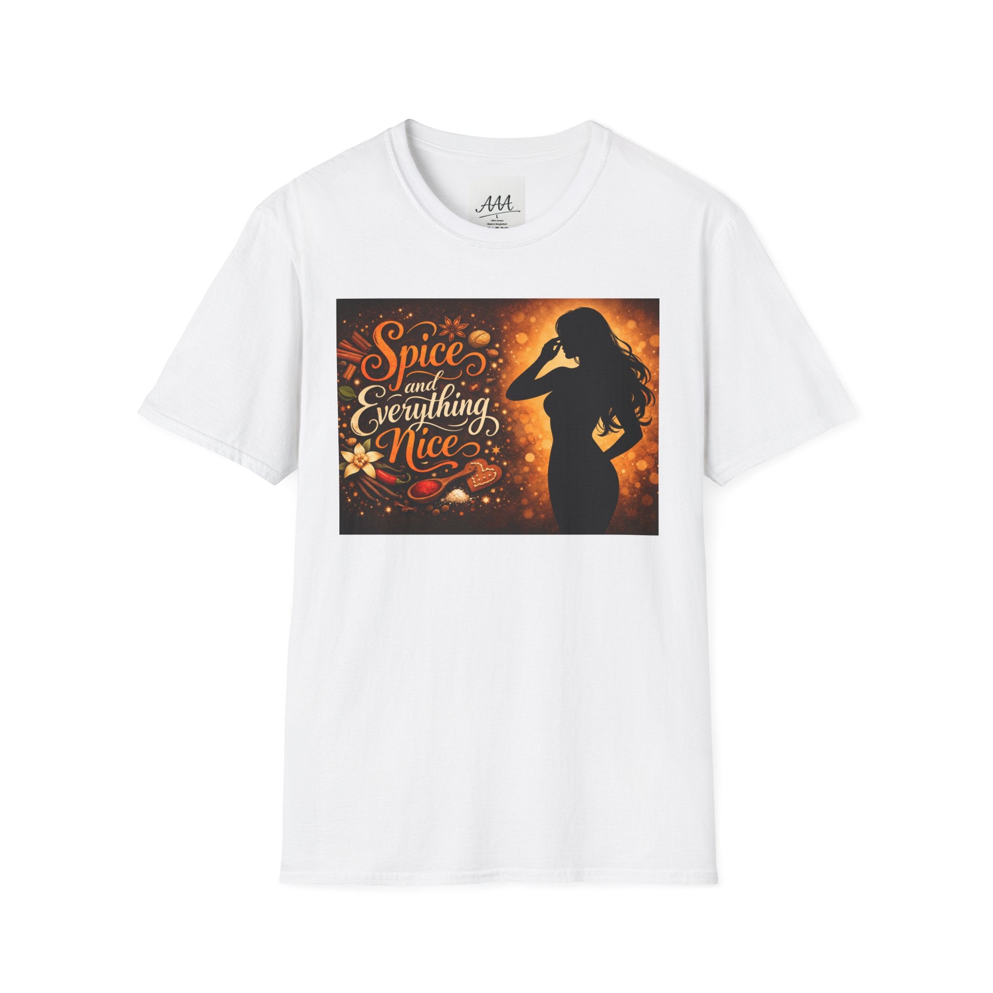 Spice and Everything Nice T-Shirt | Fall Pumpkin Spice Silhouette