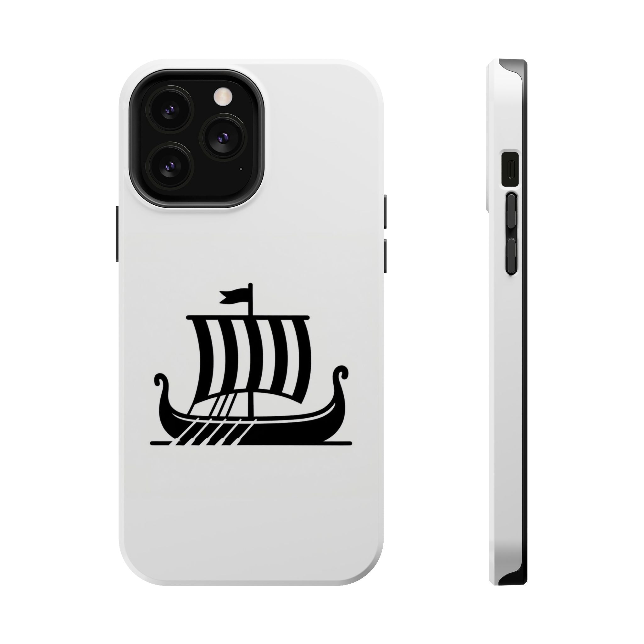 Viking Longship Magnetic Impact-Resistant Phone Case