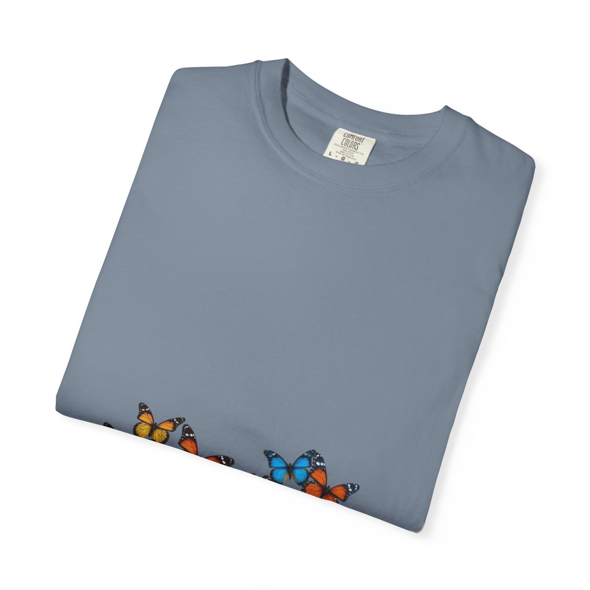 Butterflies in My Belly Colorful Graphic Tee