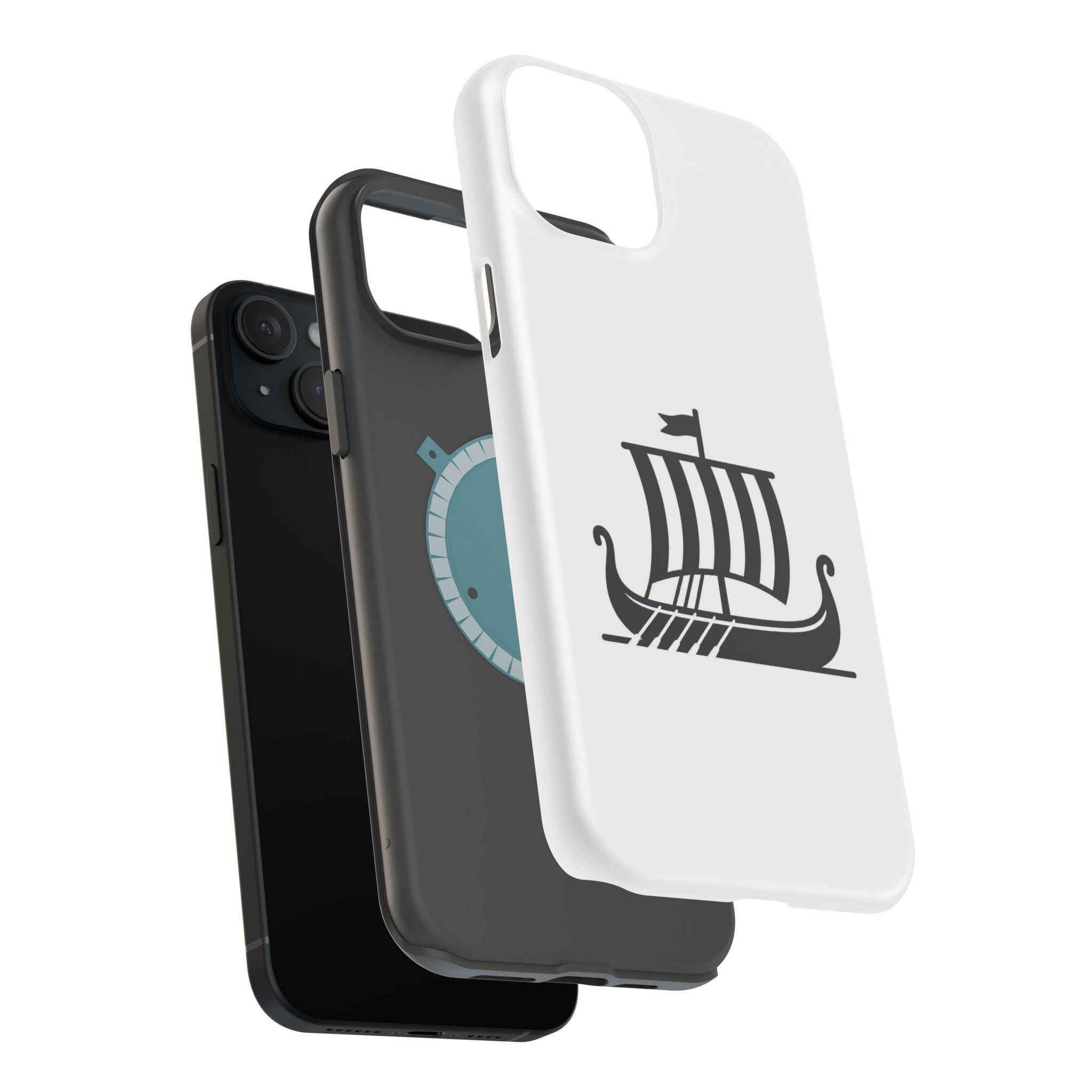 Viking Longship Magnetic Impact-Resistant Phone Case