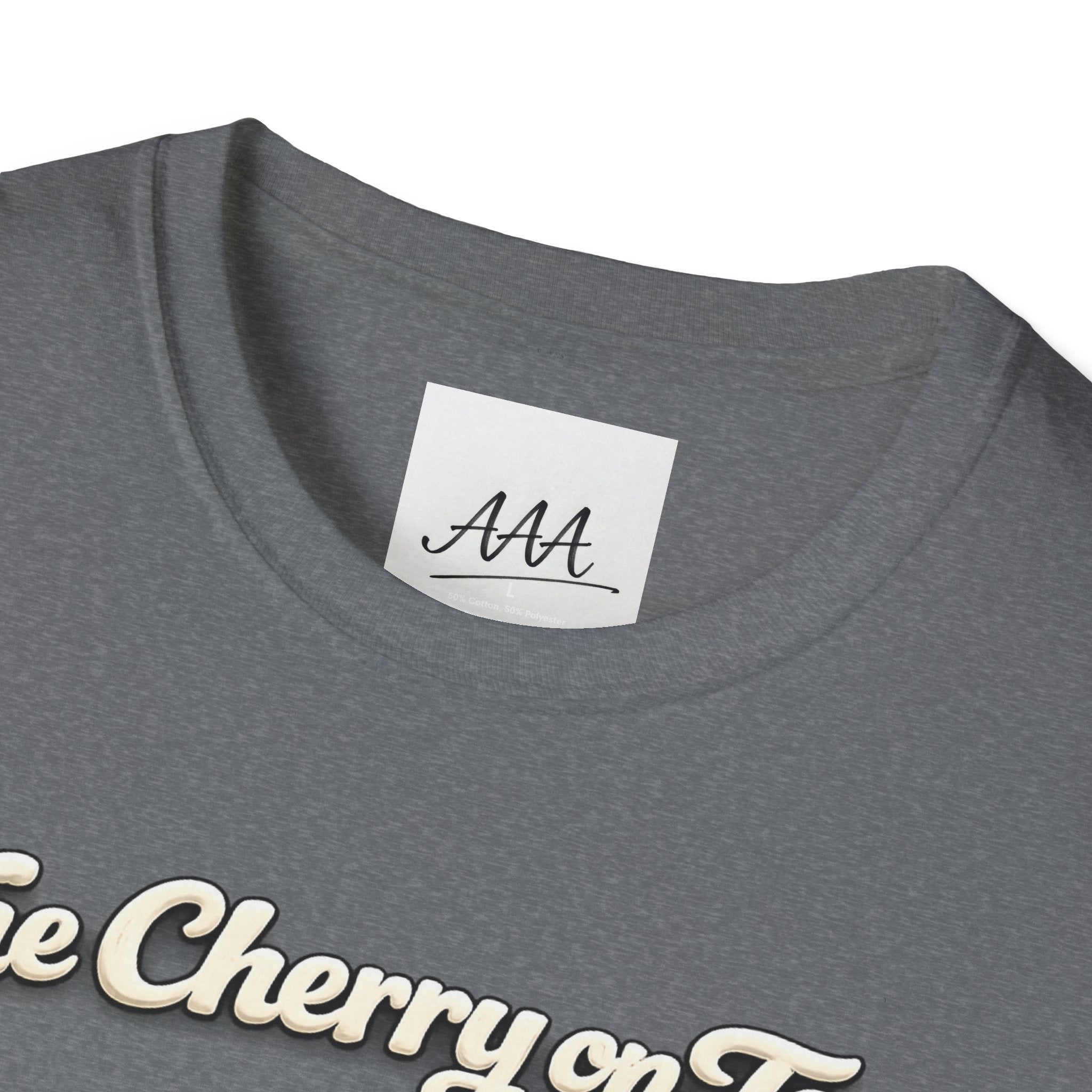 The Cherry on Top | Funny Double Cherry Boob Sweatshirt | Naughty Whipped Cream Cherry on Top T-Shirt | Gag Gift for Women