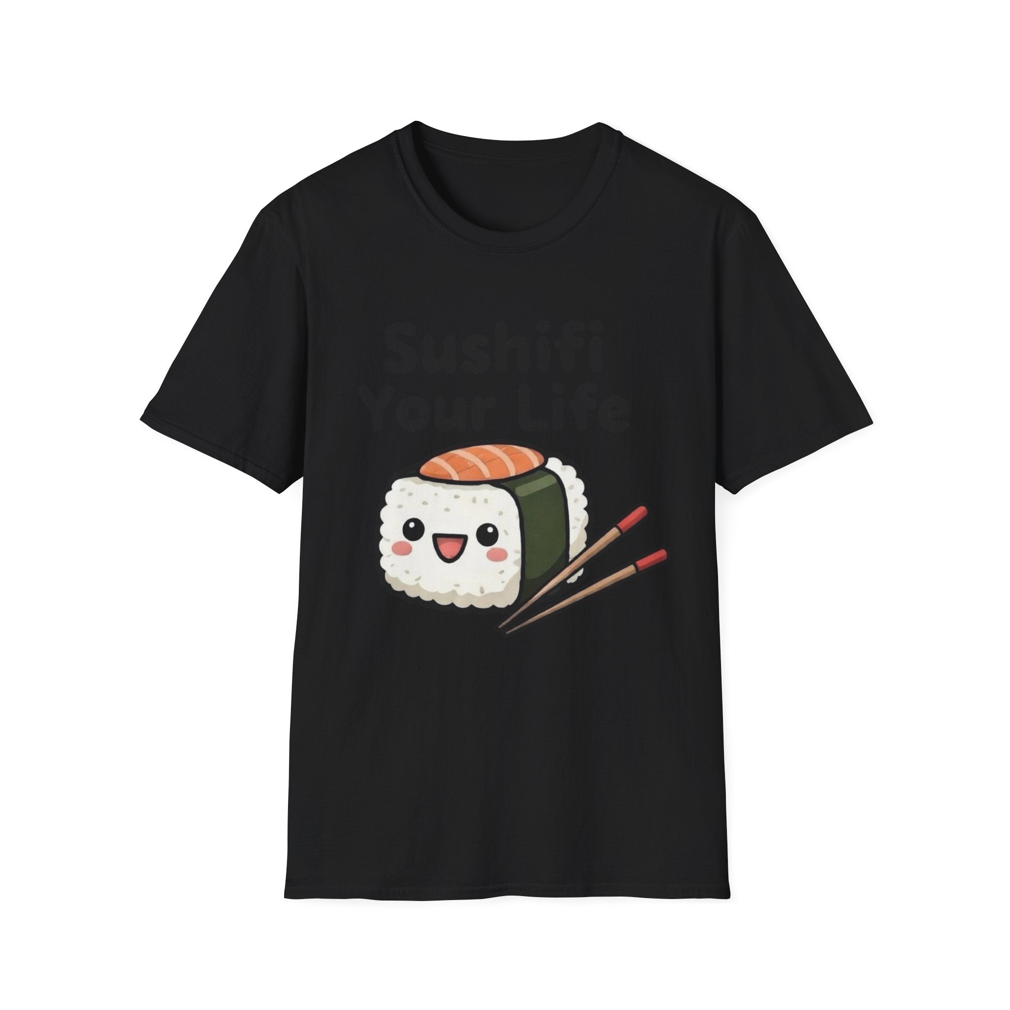 Sushifi Your Life T-Shirt | Kawaii Sushi Graphic Tee | Funny Foodie Gift | Sushi Lover Shirt | Cute Japanese Food Tee