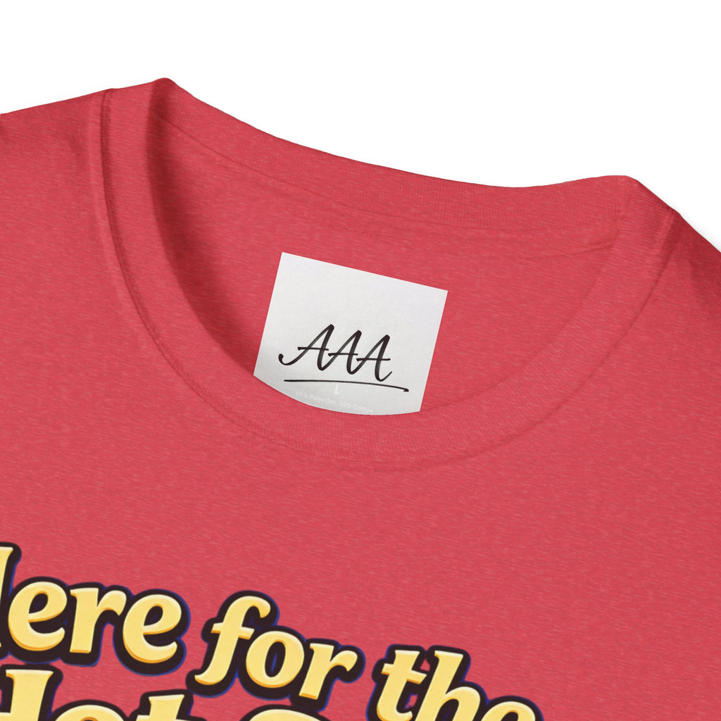 Here for the Hot Son graphic T-Shirt | Jewish Shabbat Seder Illustration